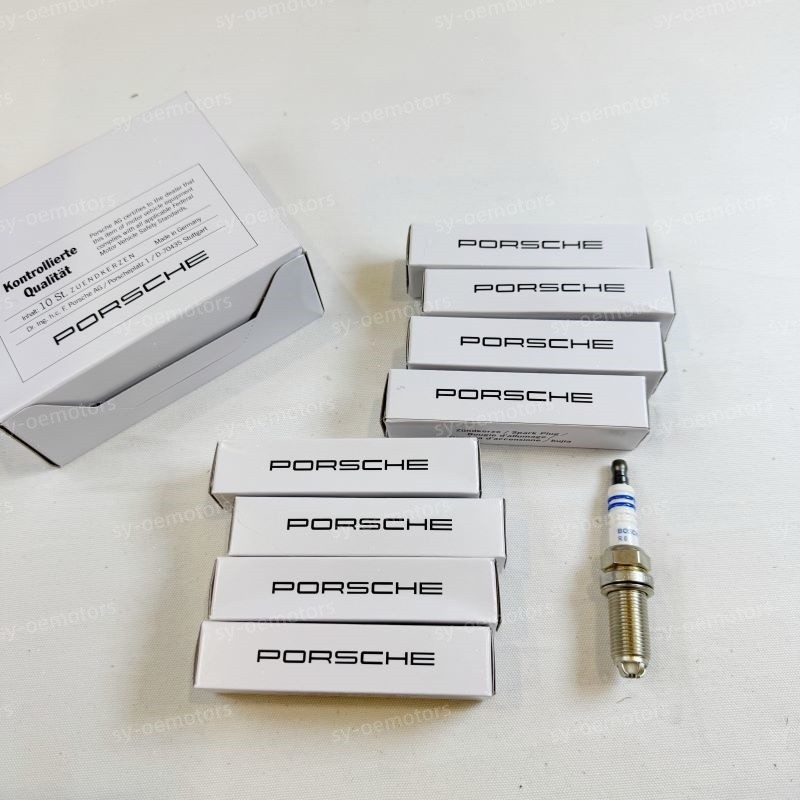 8X Spark Plugs OEM 99917013090 For Porsche Cayenne Panamera 4.8 2011-2018 NEW