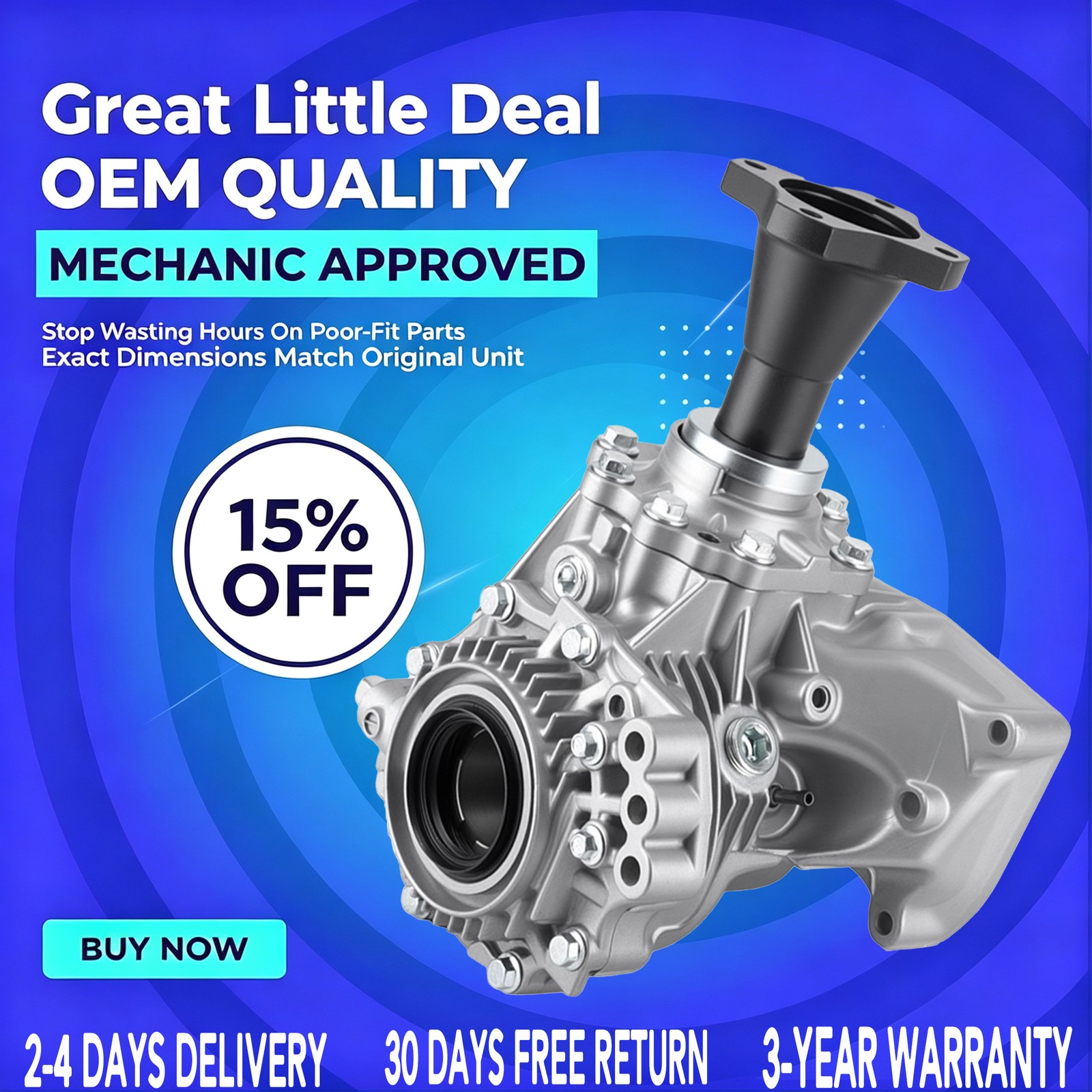 Labwork Transfer Case Assembly 2009-2014 For Nissan Murano AWD 3.5L 33100JP11C