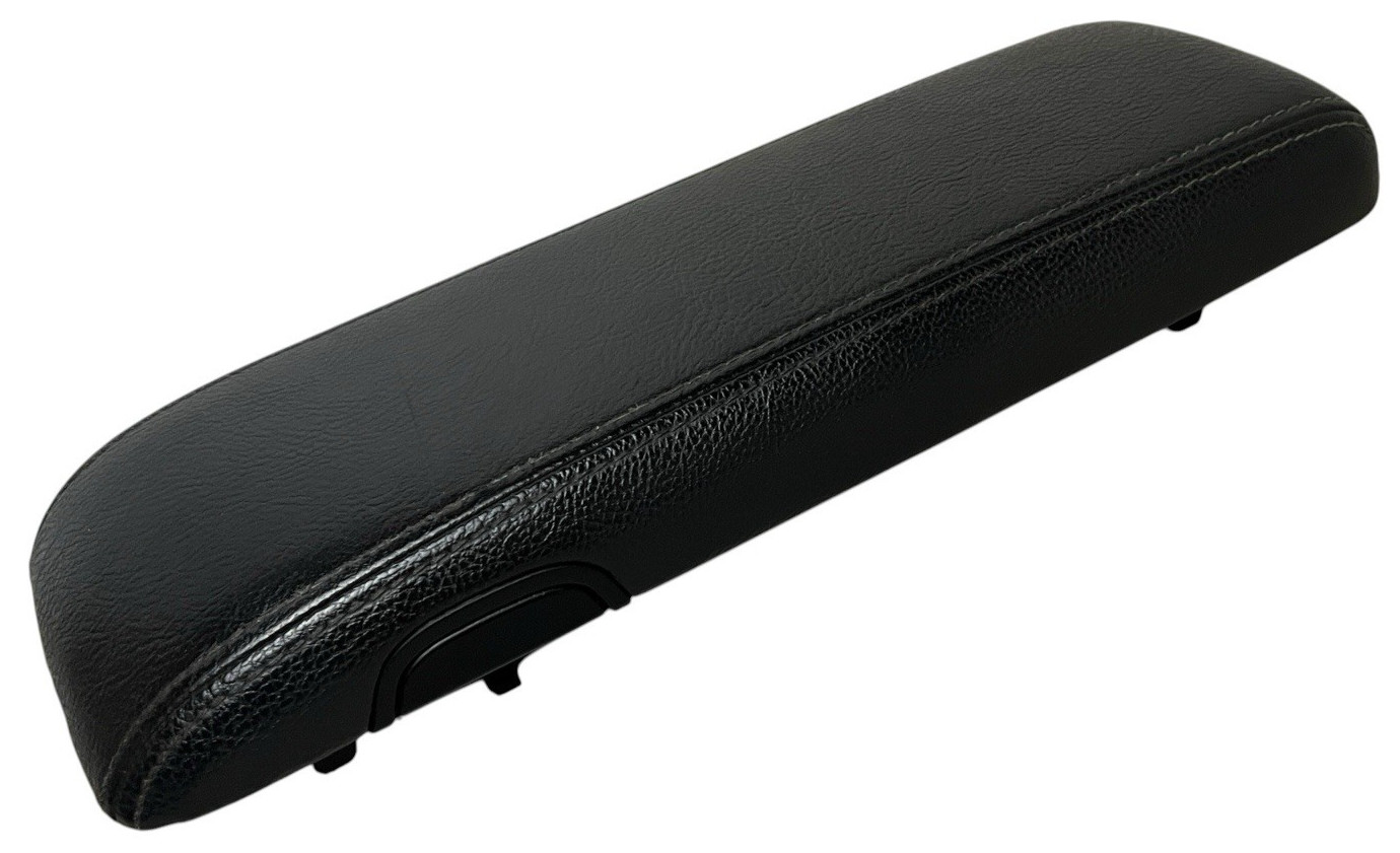 2008-2012 Dodge Dakota Leather Black Center Console Armrest w/ Hinge OEM