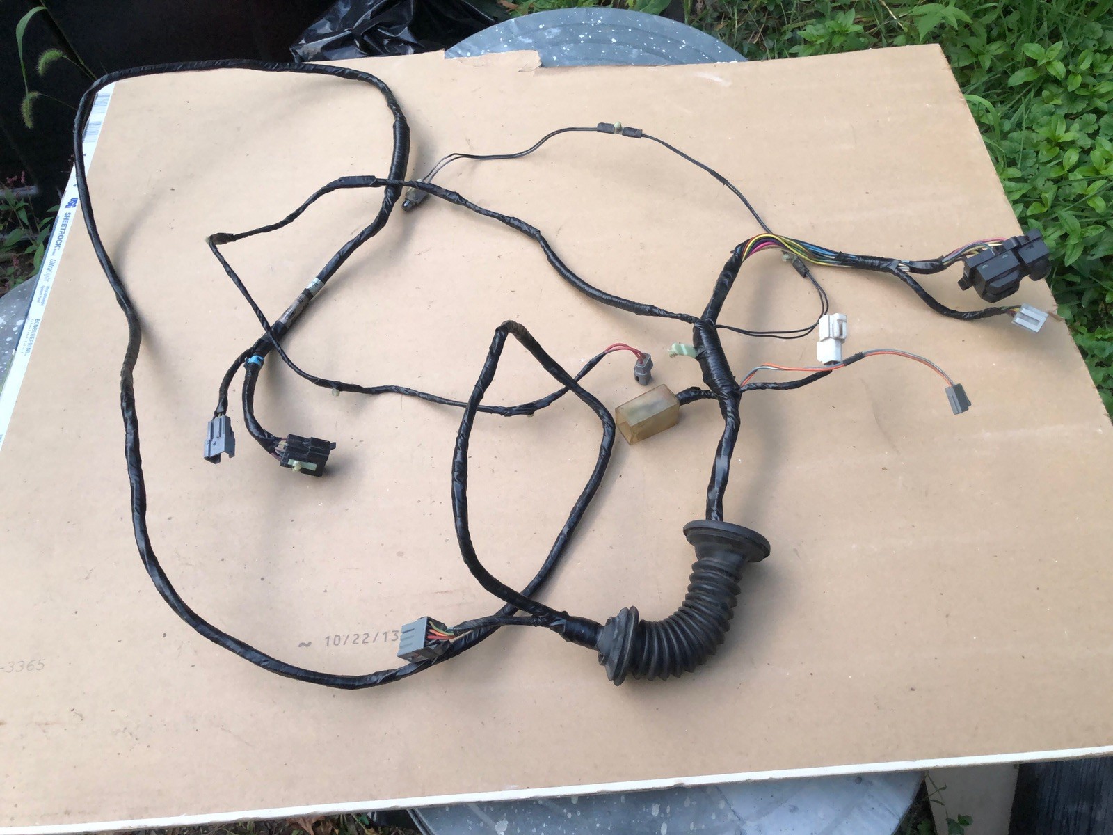 1996-97 Ford F250-350 Driver Side Power Door Wiring Harness OEM