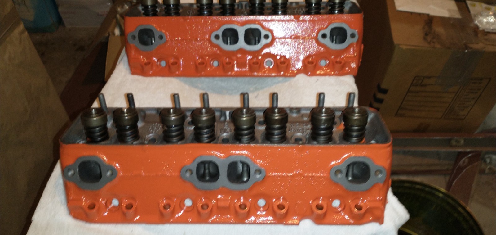 1964 Corvette doublehump heads, rebuilt