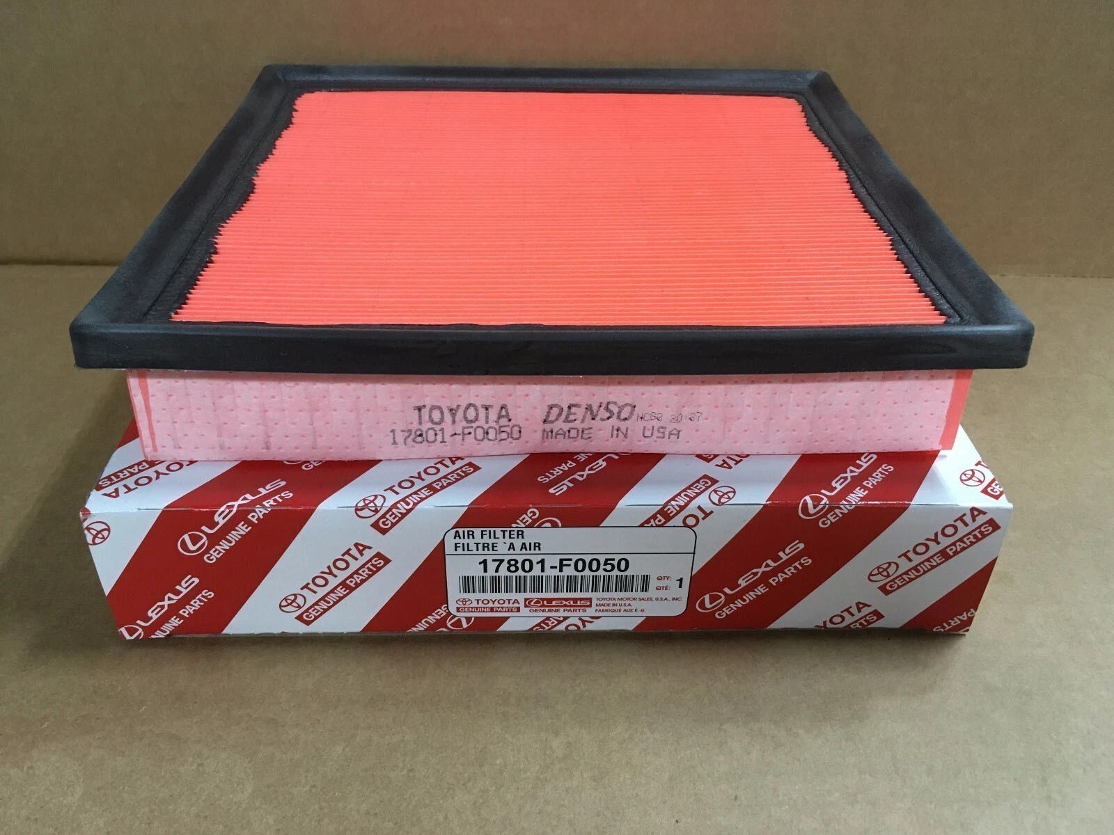For 2019-2024 Lexus Engine Air Filter GENUINE OEM PART 17801-F0050 USA SHIPPING