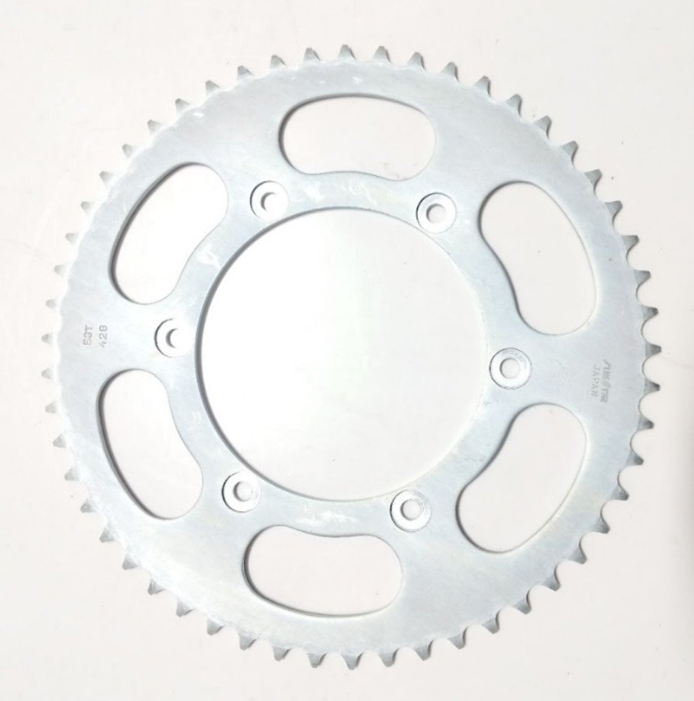 1983-1987 Honda XL600R XR500R Sunstar Steel Rear Sprocket 53T 428 Chain 428-53