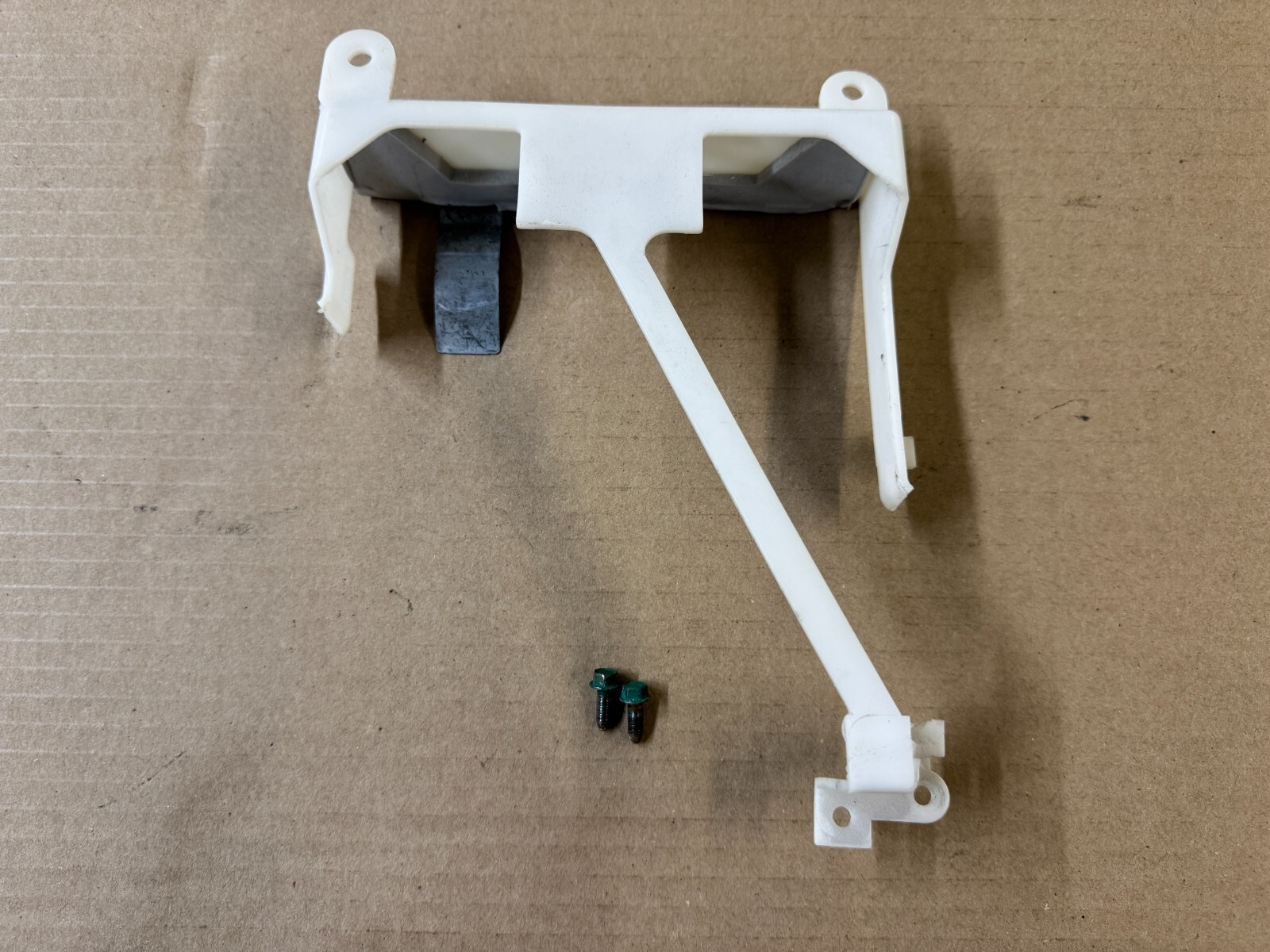 87-93 Ford Mustang Computer Plastic Bracket ECU Pillar Mount Factory A9P A9L OEM