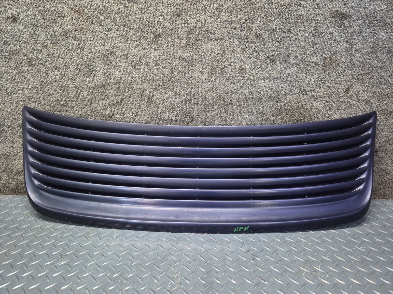 1999-2004 PORSCHE 911 CARRERA 996 REAR ENGINE TRUNK DECK LID SPOILER LAPIS BLUE