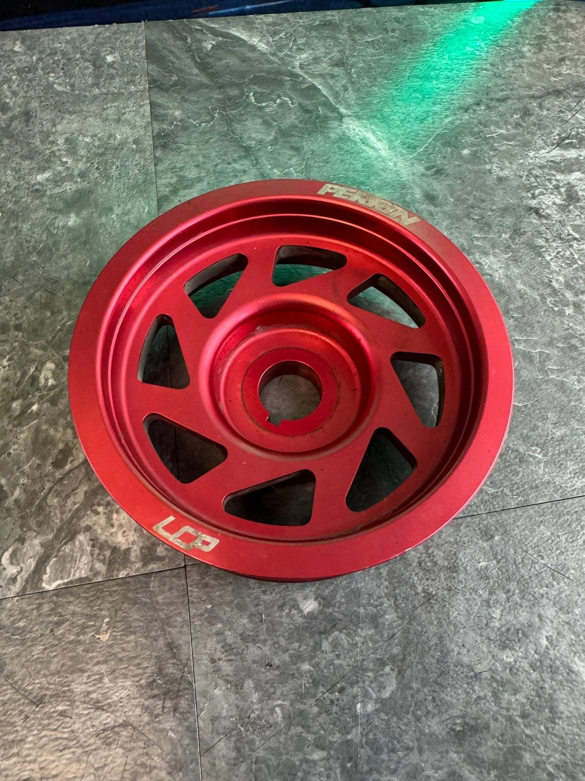 2004-2021 Subaru STi / 2002-2014 Subaru WRX Perrin Light Weight Crank Pulley Red 2004-2021 Subaru STi / 2002-2014 Subaru WRX Perrin Light Weight Crank Pulley Red