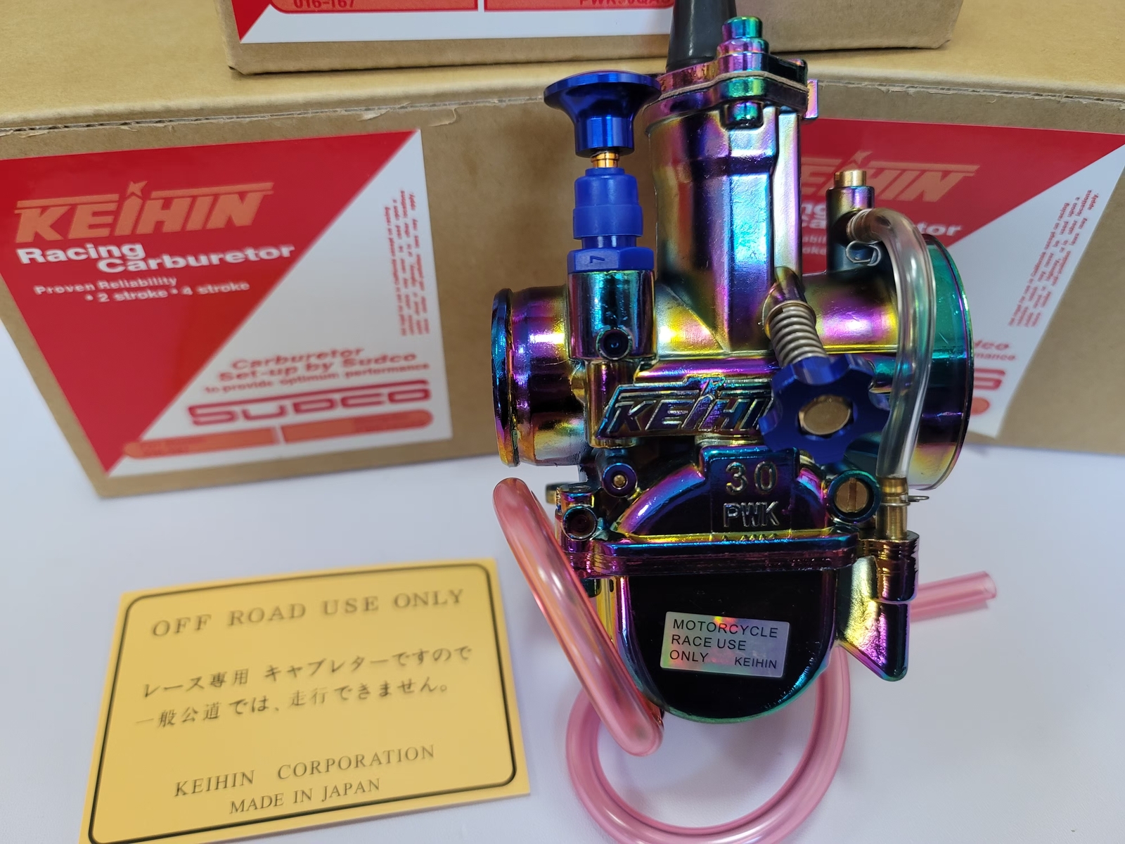 PWK30MM Carburetor Fit for 4 Stroke Dirt Bike ATV Racing Motorcycles
