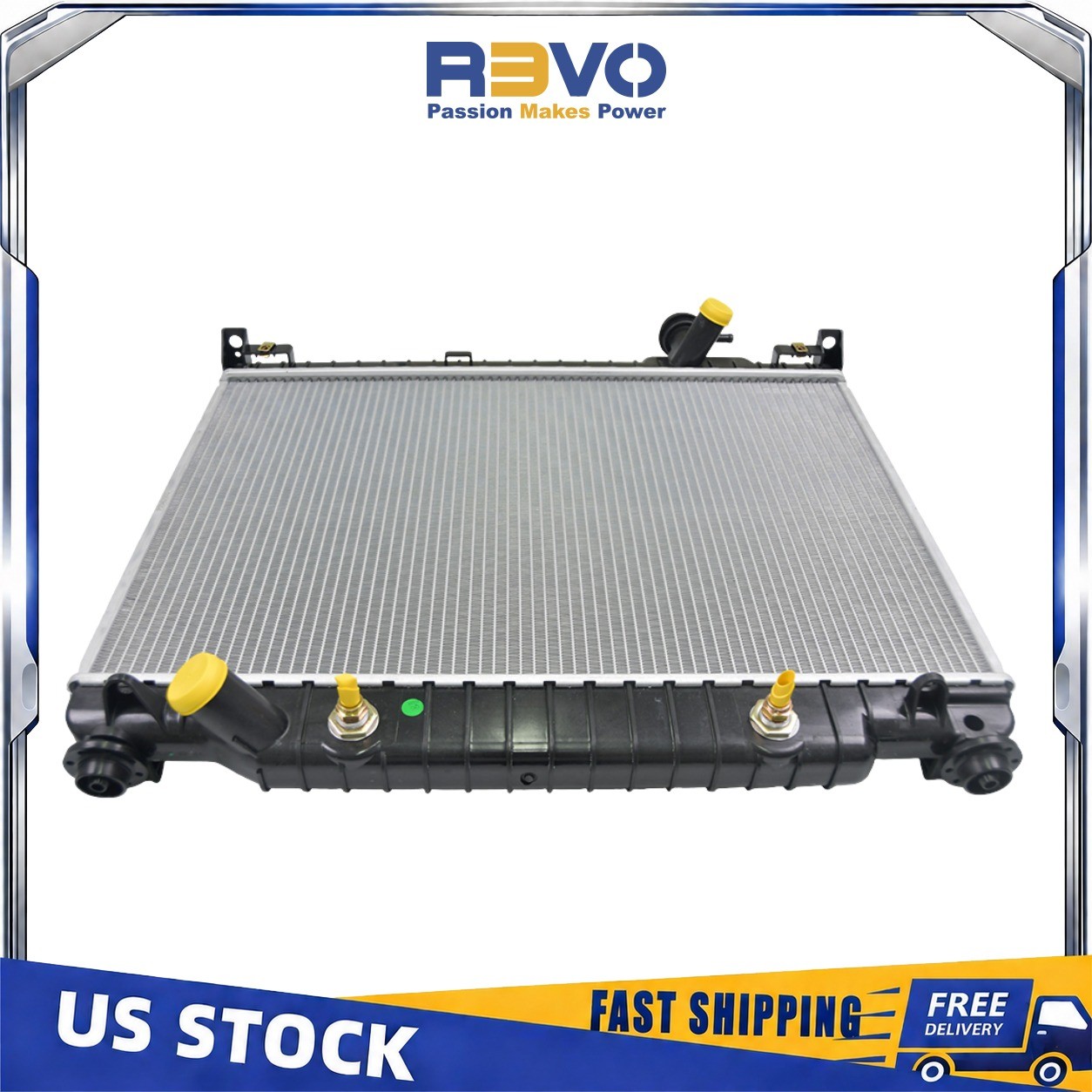 Radiator for 02-09 Chevy Trailblazer Buick Rainier GMC Envoy Isuzu Ascender 4.2L