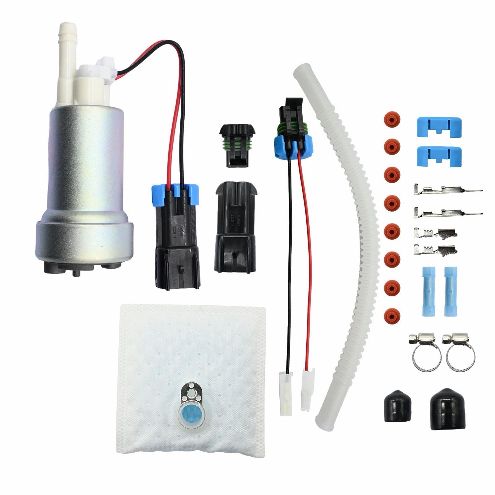 Replace For Walbro Hellcat 525LPH F90000285 (Universal E85) Install Kit 400-1168
