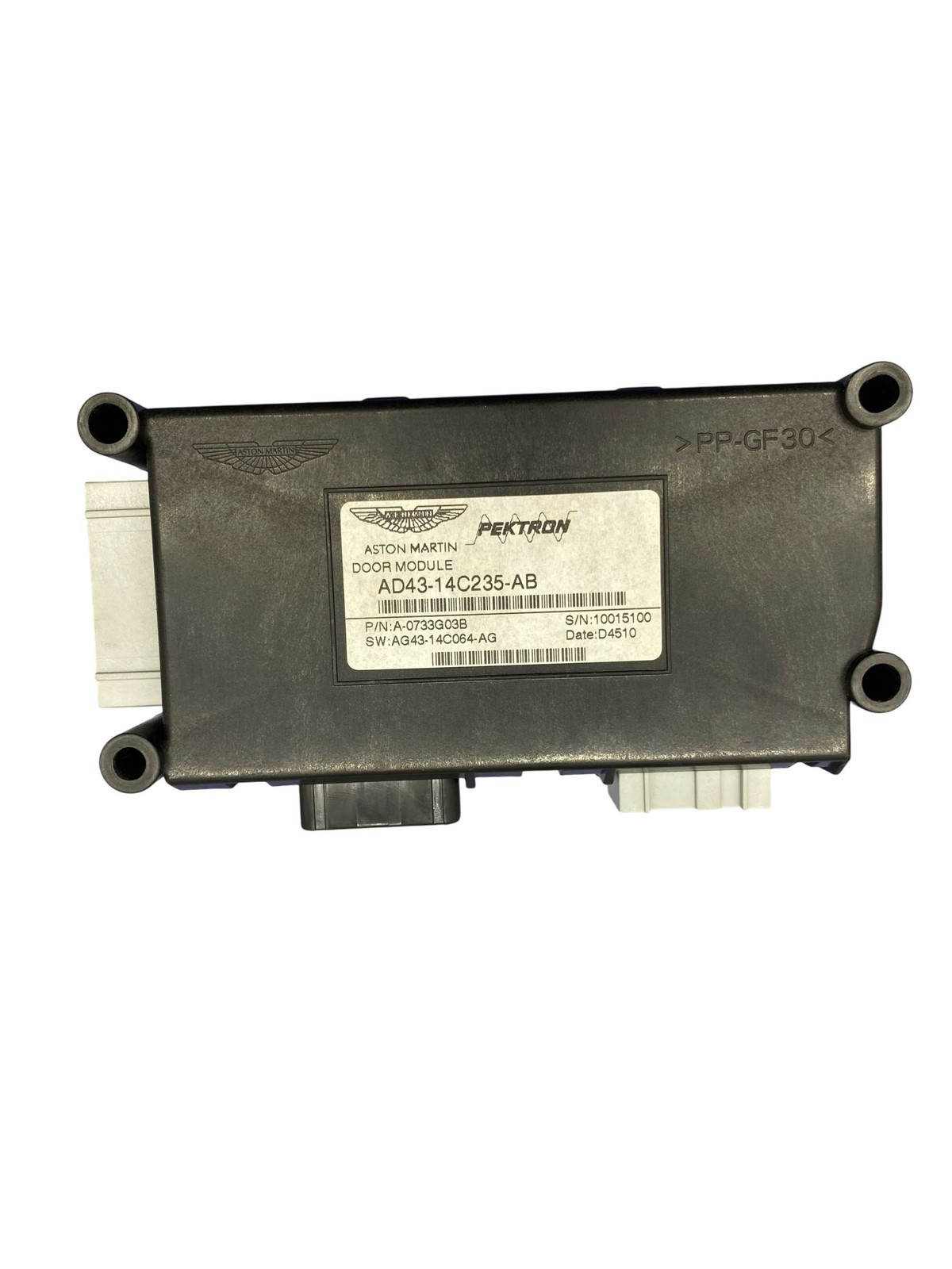2010-2019 Aston Martin Rapide DDAJ REAR RIGHT DOOR CONTROL MODULE AD4314C235AB