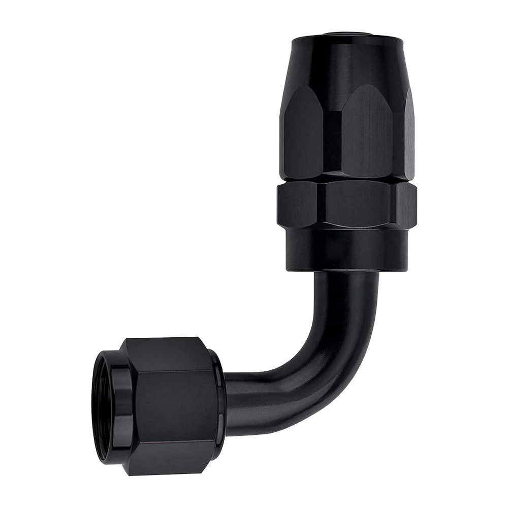New Universal 8AN 90 Degree Aluminum Swivel Fitting Hose End Adapter
