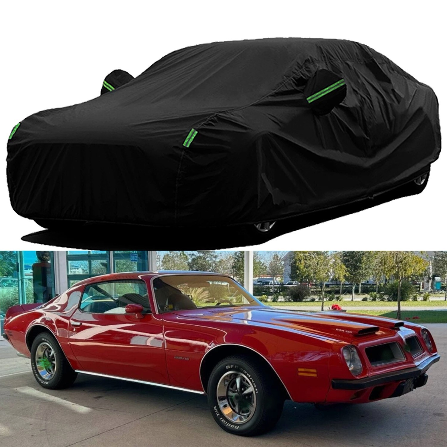 For Pontiac Firebird 1967-2002 Car Cover-Sun UV Dust All-Weather Protection