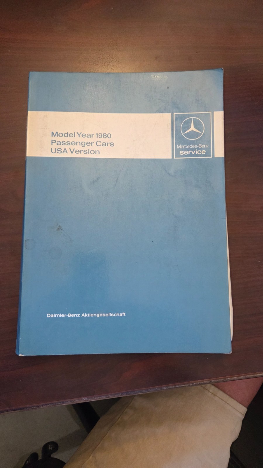 Mercedes Benz Model Year 1980 Passenger Cars Intro to Service Manual USA 263 pgs