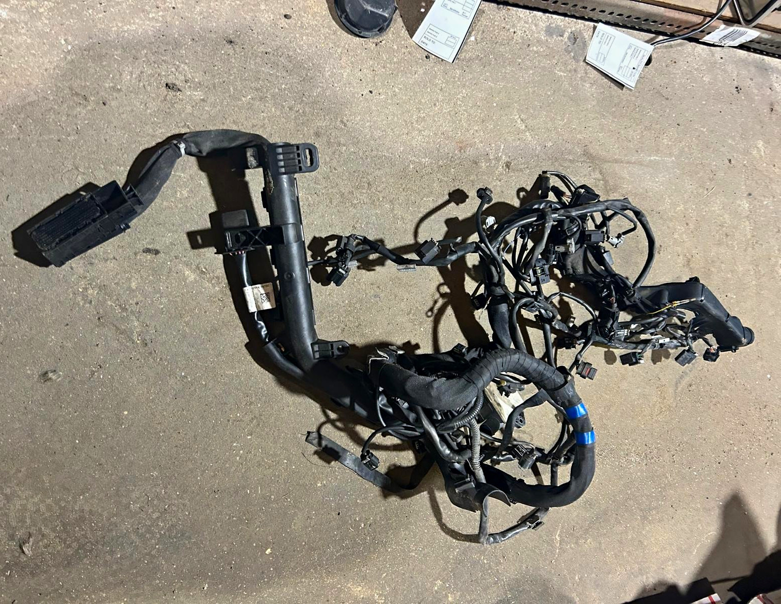 This is an Engine Wiring Harness (or engine compartment wiring harness).