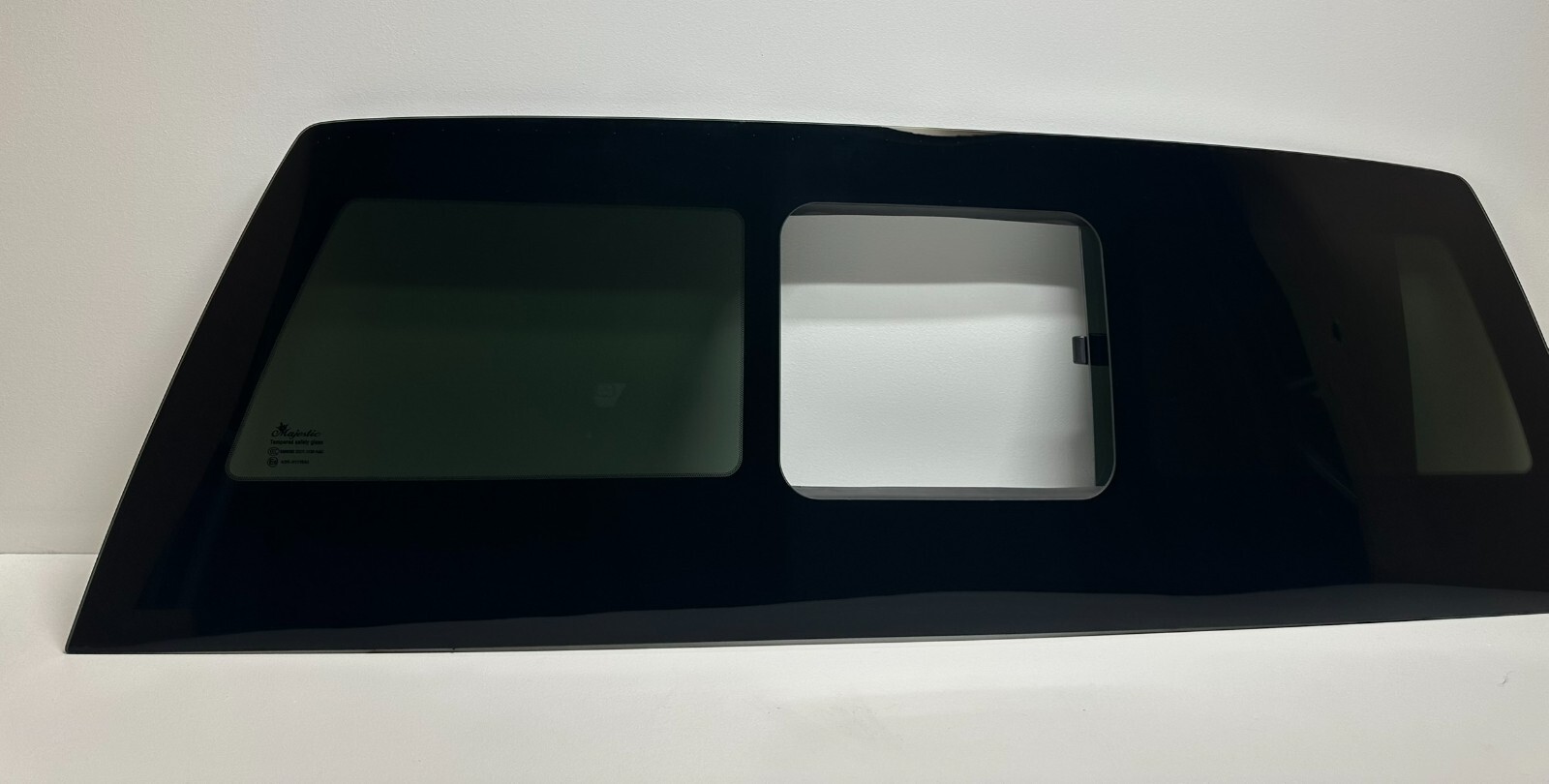 Fits 2017-2026 Ford F250 F350 F450 F550 Rear Glass Manual Sliding Window NonHeat