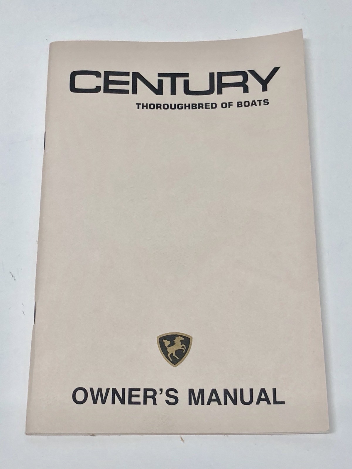 CENTURY BOAT~ORIGINAL 1980\'S OWNERS MANUAL~RESORTER~ARABIAN~CORONADO~Others