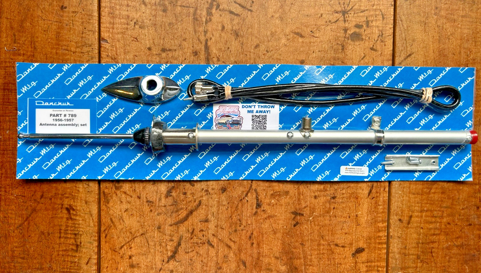 56 57 Chevy Antenna Assembly NEW Danchuk 1956 1957 Chevrolet