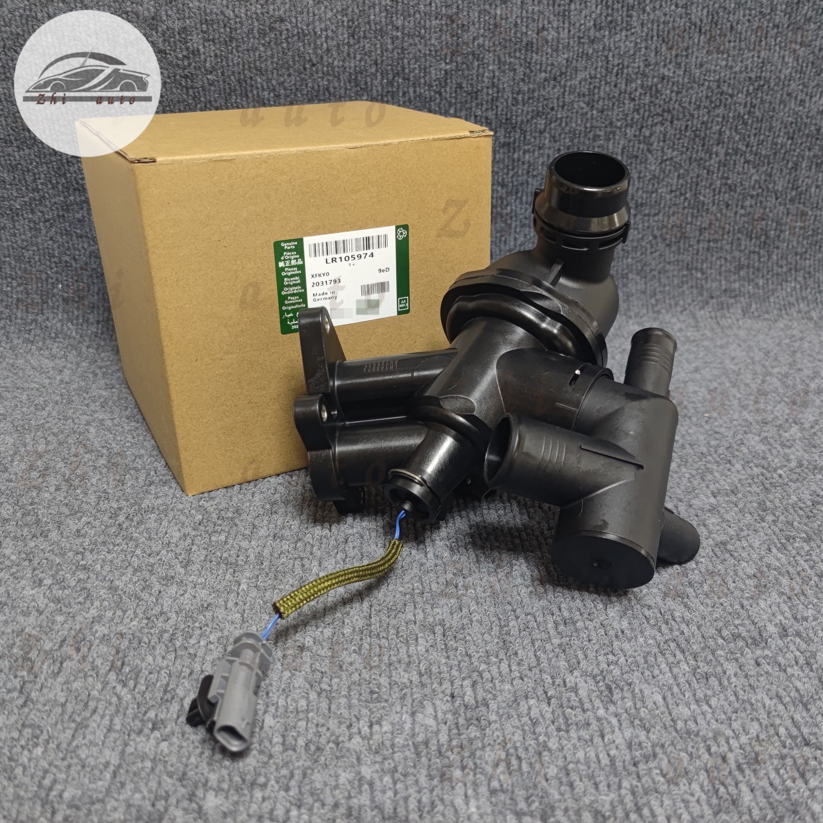 Thermostat Unit Black Replacement For Range Rover Velar 2.0L 2018-2019 LR105974`