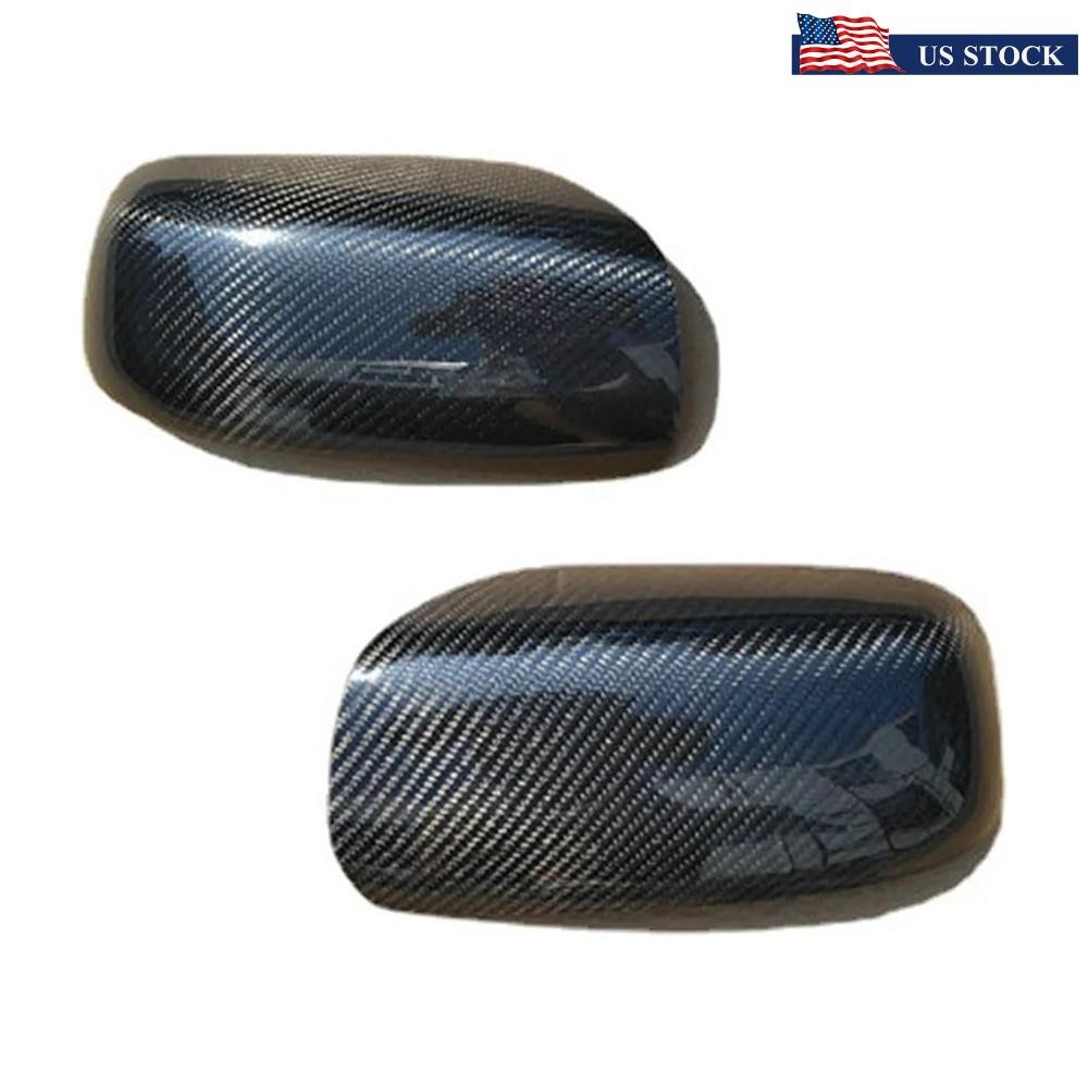 1 Pair Carbon Fiber Mirror Covers For Subaru Impreza WRX STI GDA GDB 2004-2007
