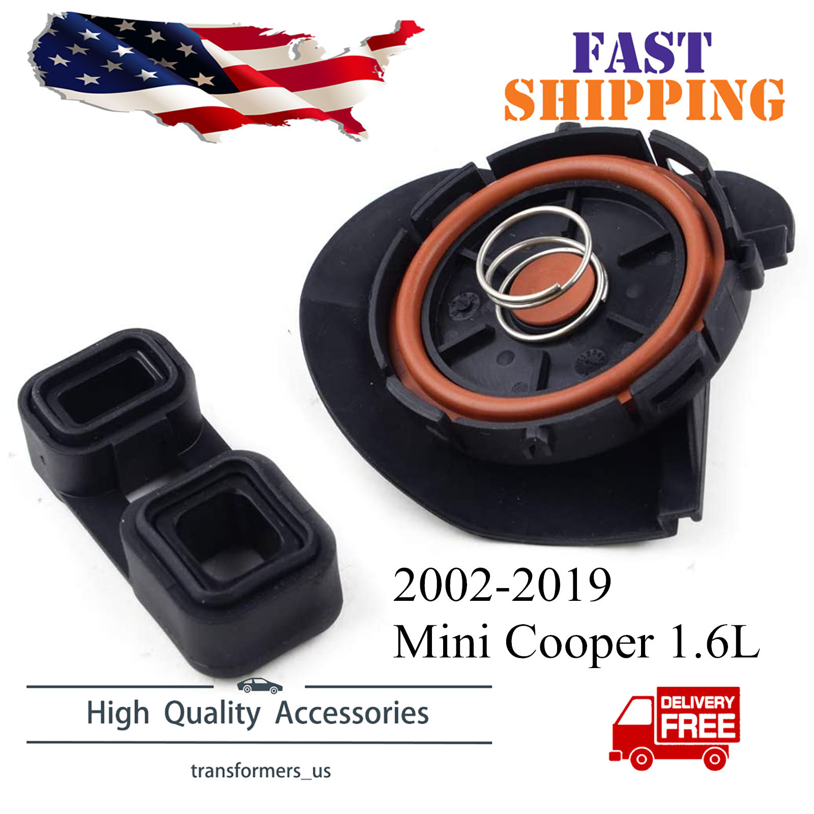 New Valve PCV Cover Repair Kit For 07-16 Mini Cooper Countryman Cooper 1.6L L4