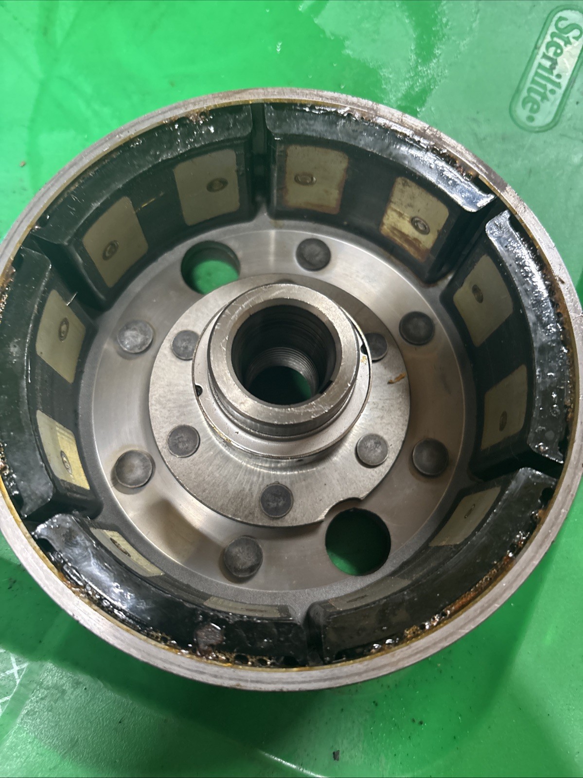 1982 82 HONDA CM450C CM 450C 450 FLYWHEEL MAGNETO ROTOR NICE 1982 82 HONDA CM450C CM 450C 450 FLYWHEEL MAGNETO ROTOR NICE