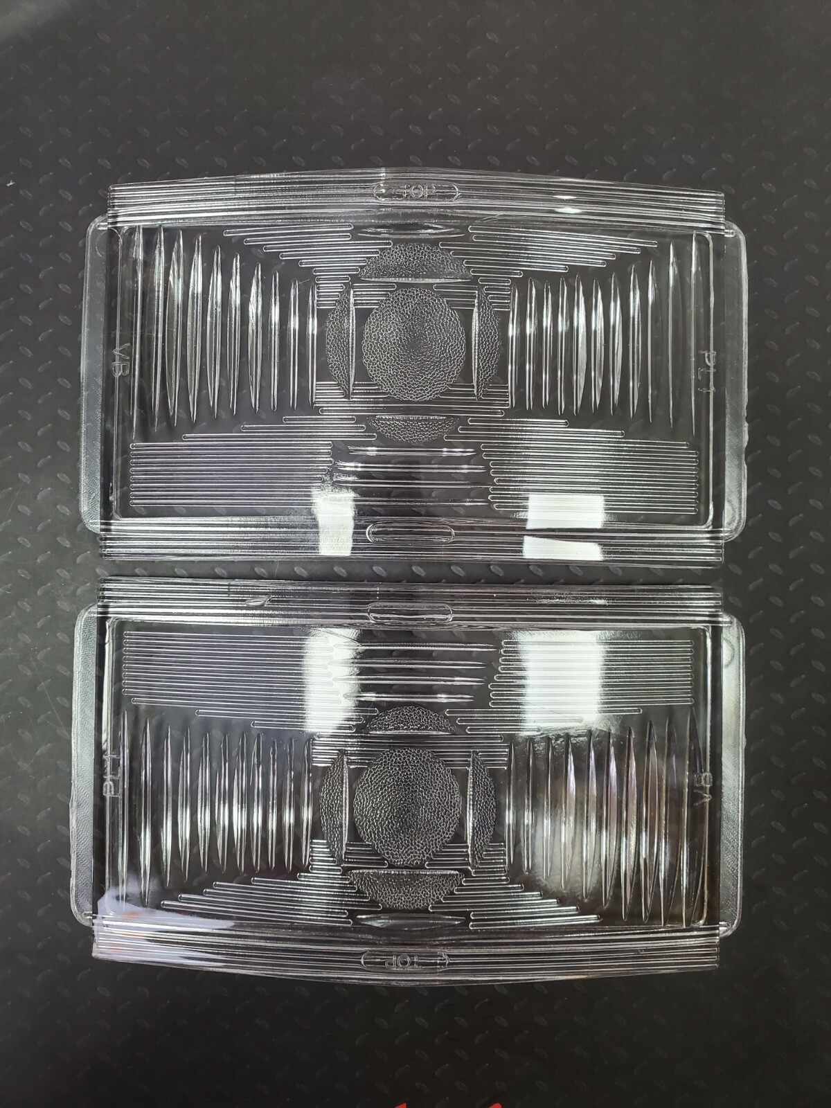 New Park Lamp Turn Signal LENS Pair .FITS 1950 50 Plymouth