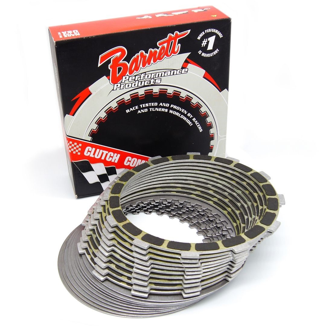 Barnett Aramid Perfomance Extra Clutch Plate Kit Harely Davidson Big Twin HD fl