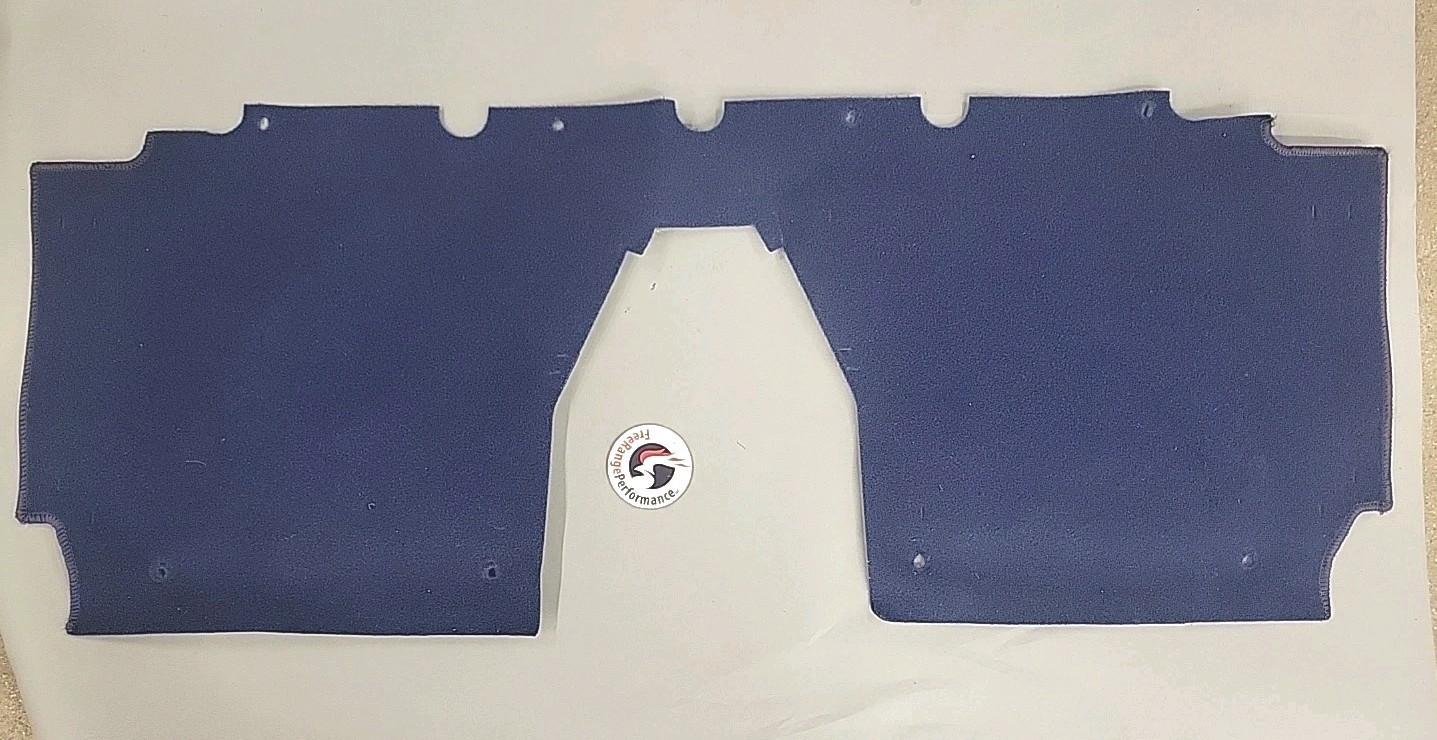 1999 10AE NB Mazda Miata Rear BLUE Firewall Bulkhead Pile Carpet MX5 MX-5 10th