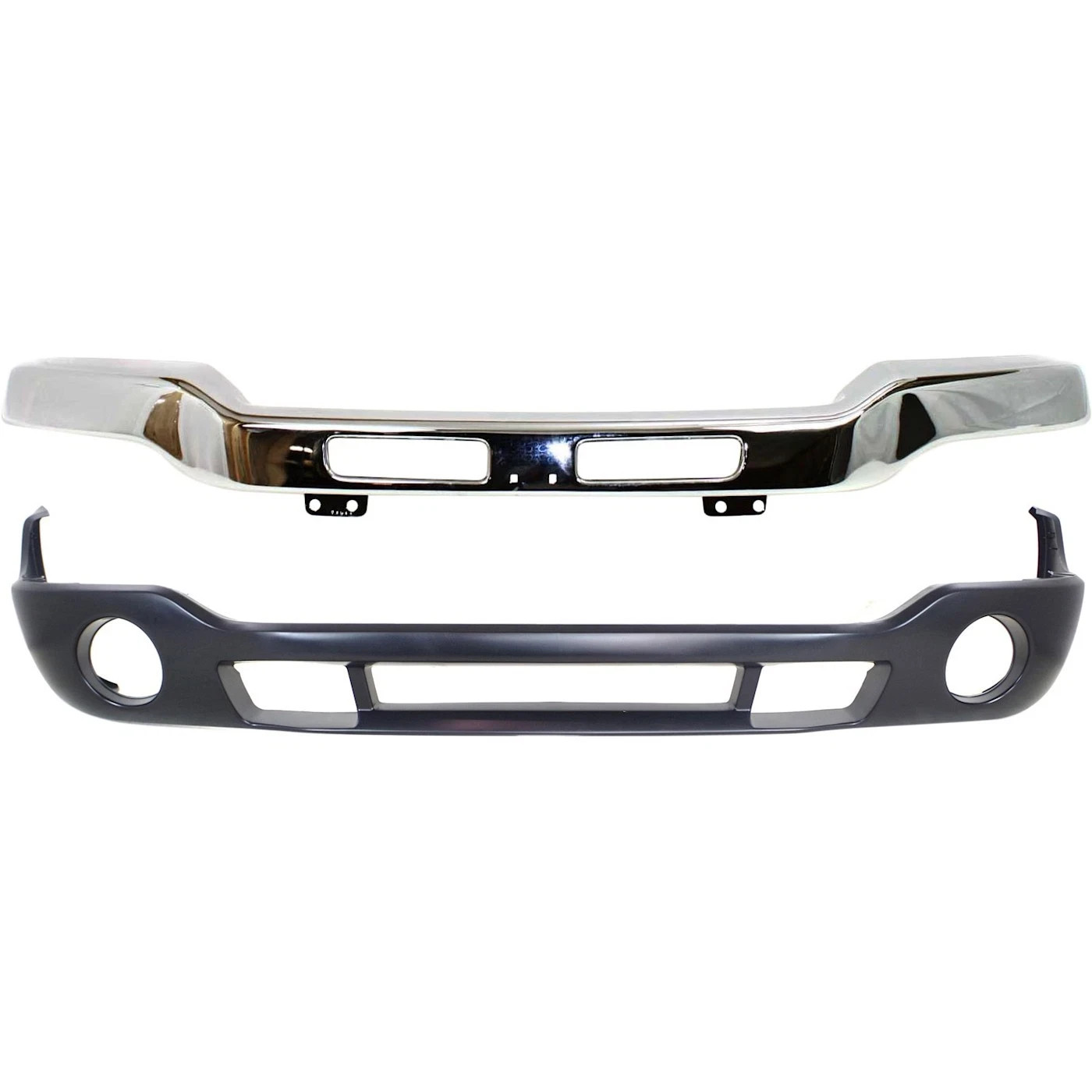 Bumper Kit For 2003-2006 GMC Sierra 1500 Fits 1500 HD Fits 2500 HD Front