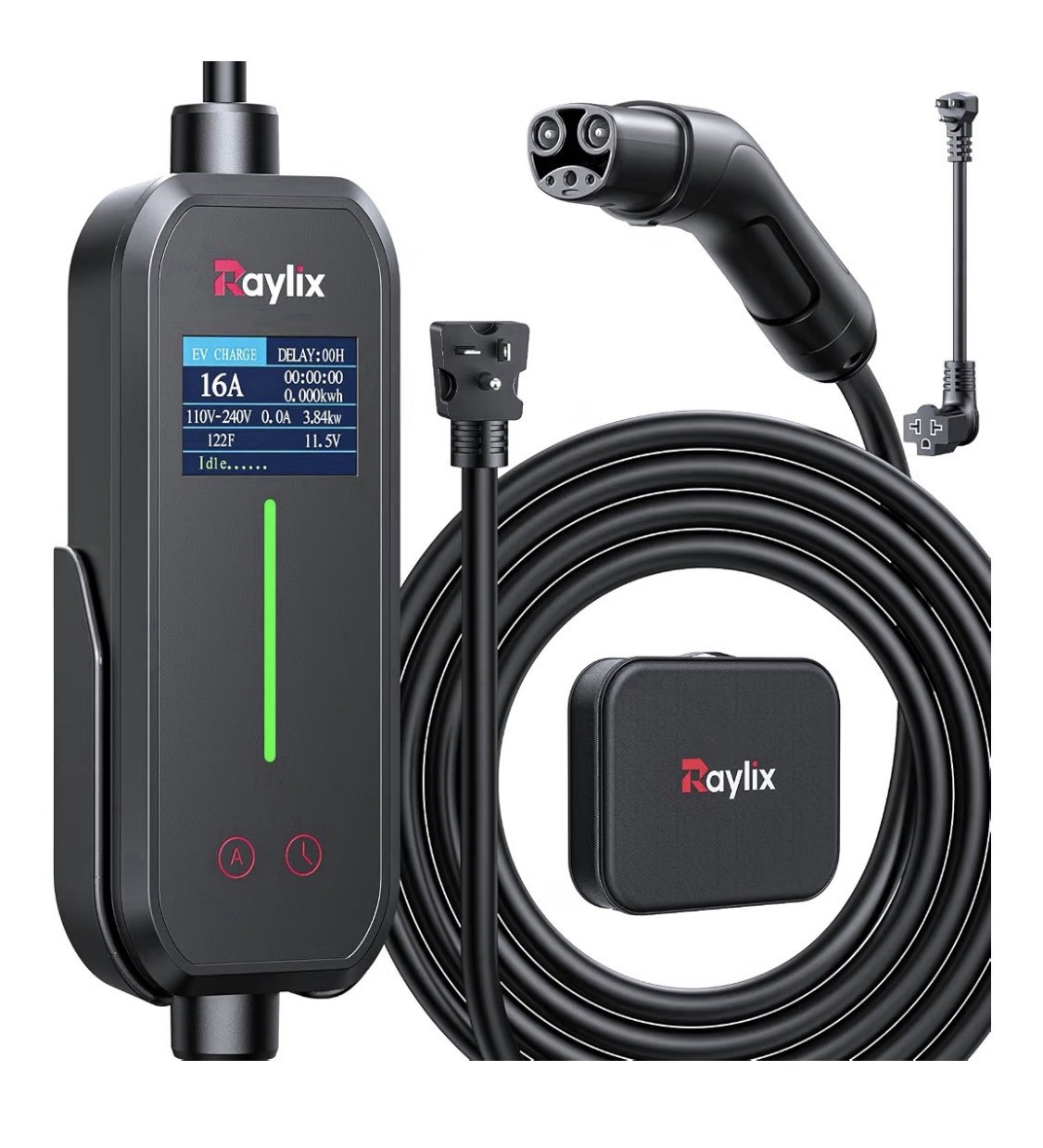 2026 Upgraded Level 1&2, 16A Tesla Mobile/Home Charger, NEMA 515 & 620P