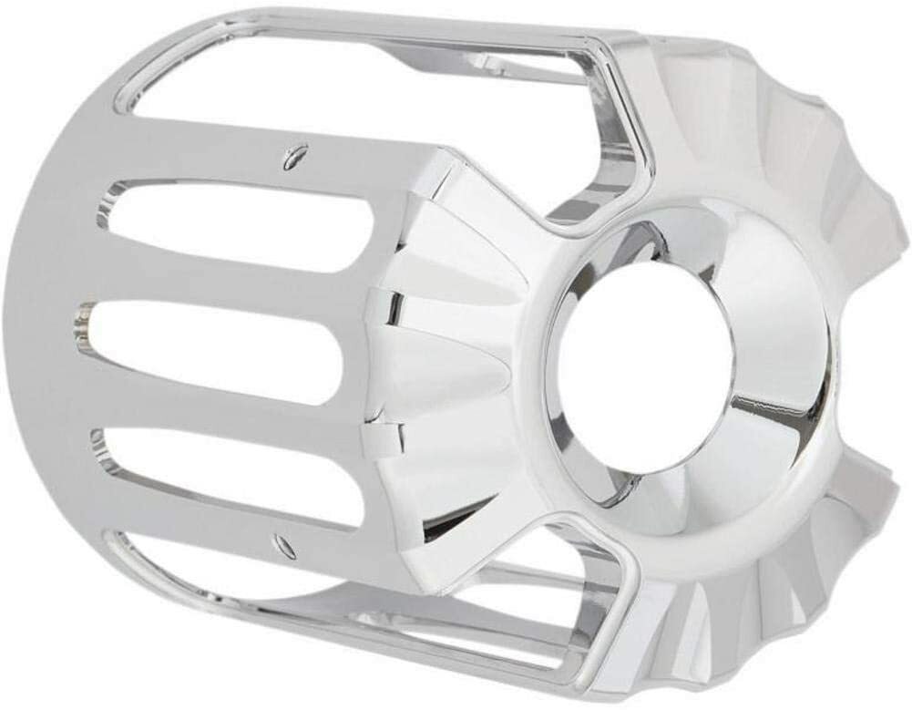 Arlen Ness Chrome Deep Cut Oil Filter Cover (03-488) Arlen Ness Chrome Deep Cut Oil Filter Cover (03-488)