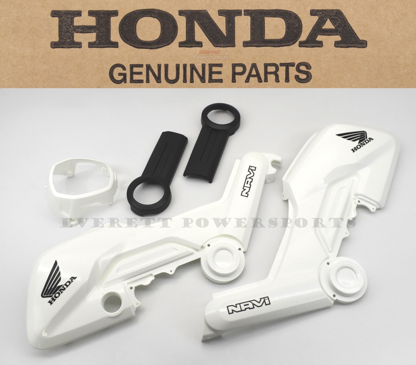 Fairing Plastic Kit NAVi 22-25 Shasta White Full Color Panel Set Honda #Y399