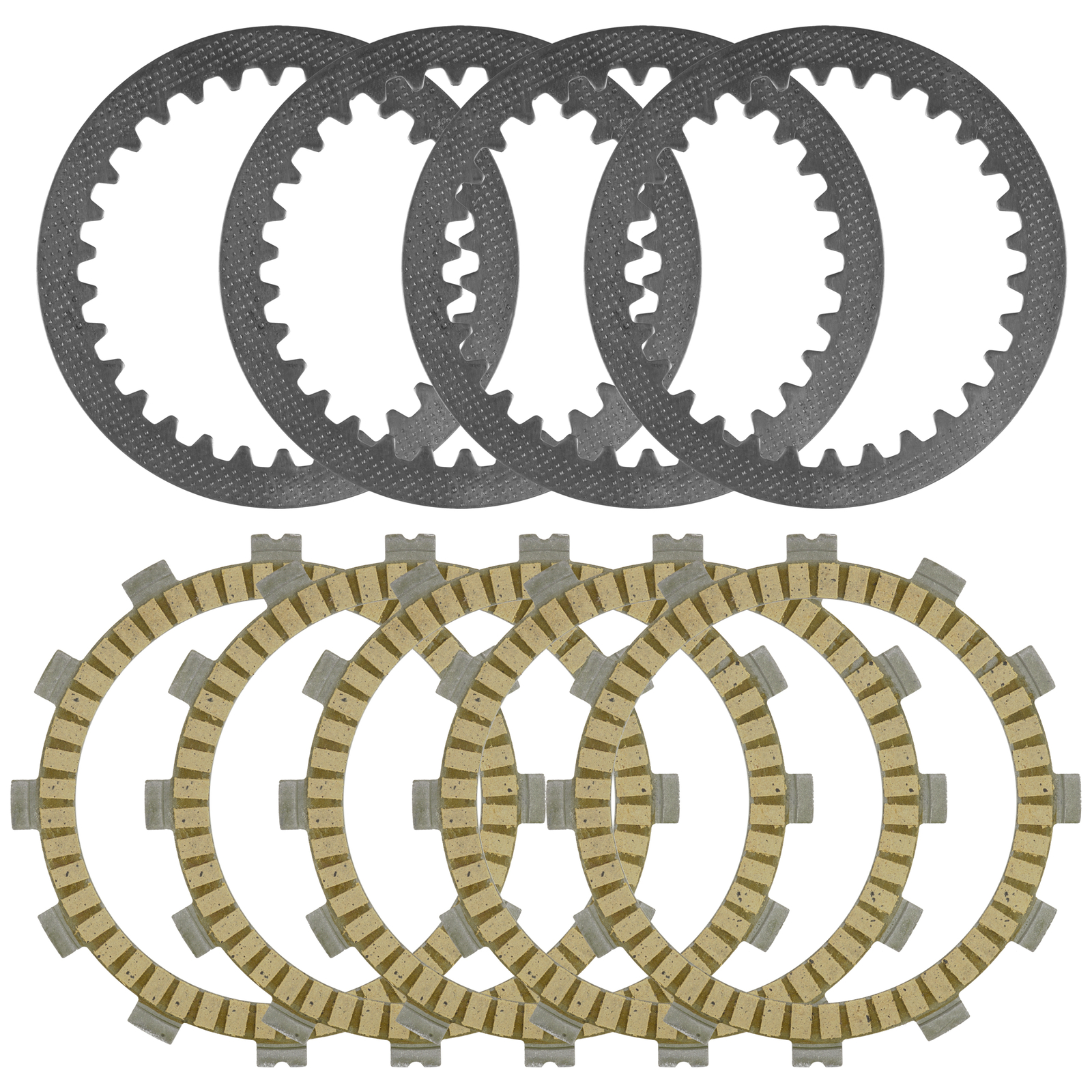 Clutch Friction Steel Plates for Suzuki RM80 RM80S 1986-2001 / RM85 2002 - 2021 Clutch Friction Steel Plates for Suzuki RM80 RM80S 1986-2001 / RM85 2002 - 2021