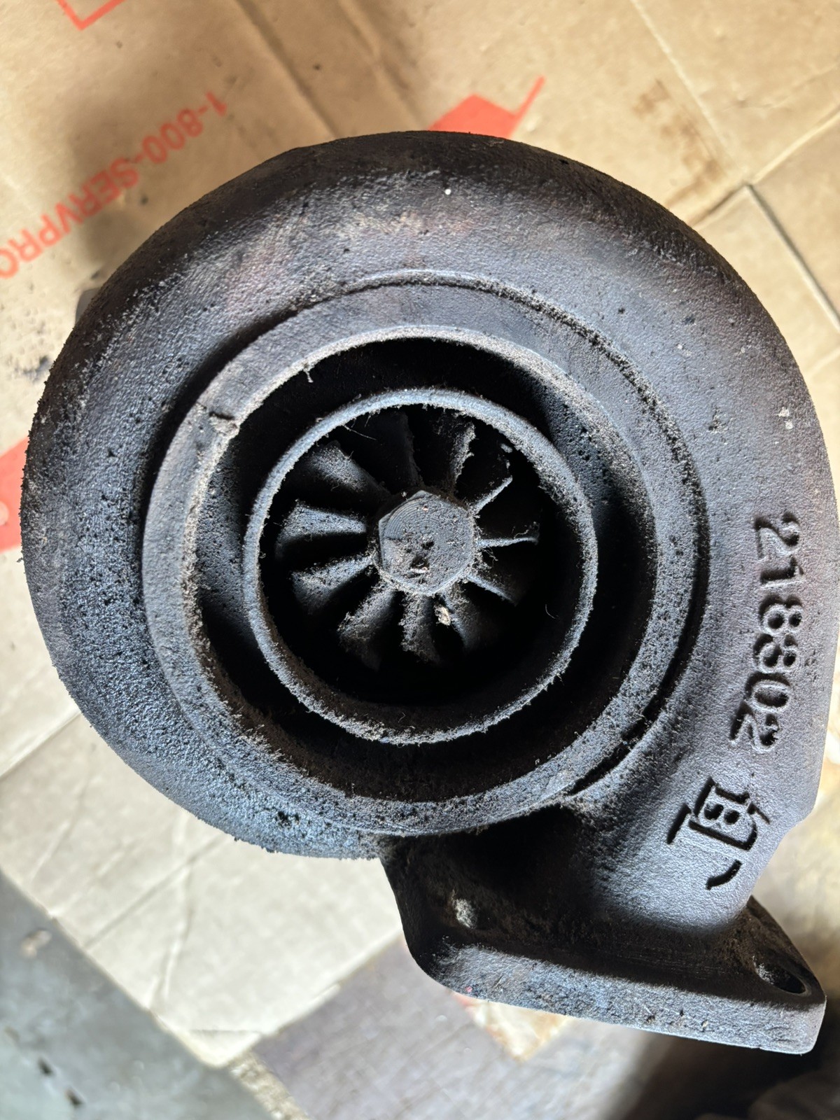 VINTAGE TURBO CHARGER -Center section is loose - Selling AS - IS VINTAGE TURBO CHARGER -Center section is loose - Selling AS - IS