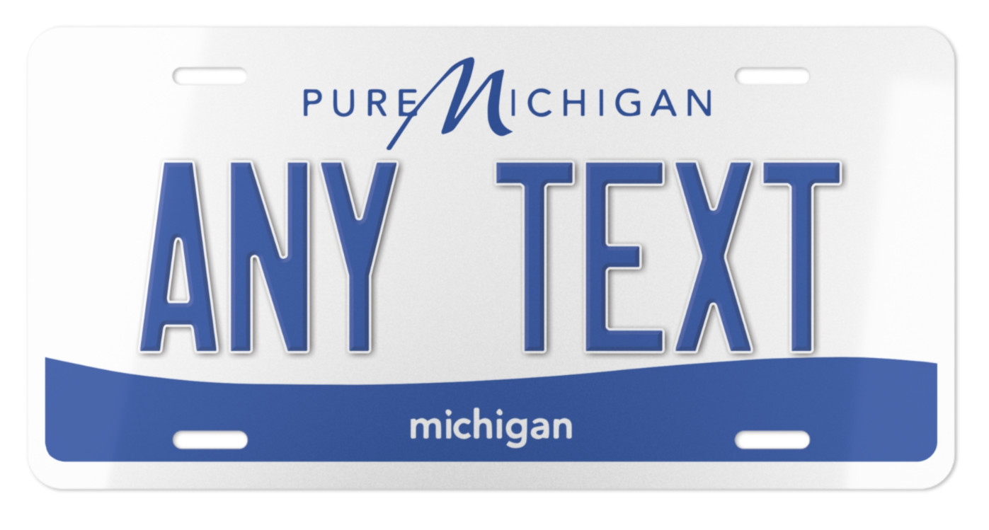 Custom Personalized Vanity Metal License Plate - Your Name Your State