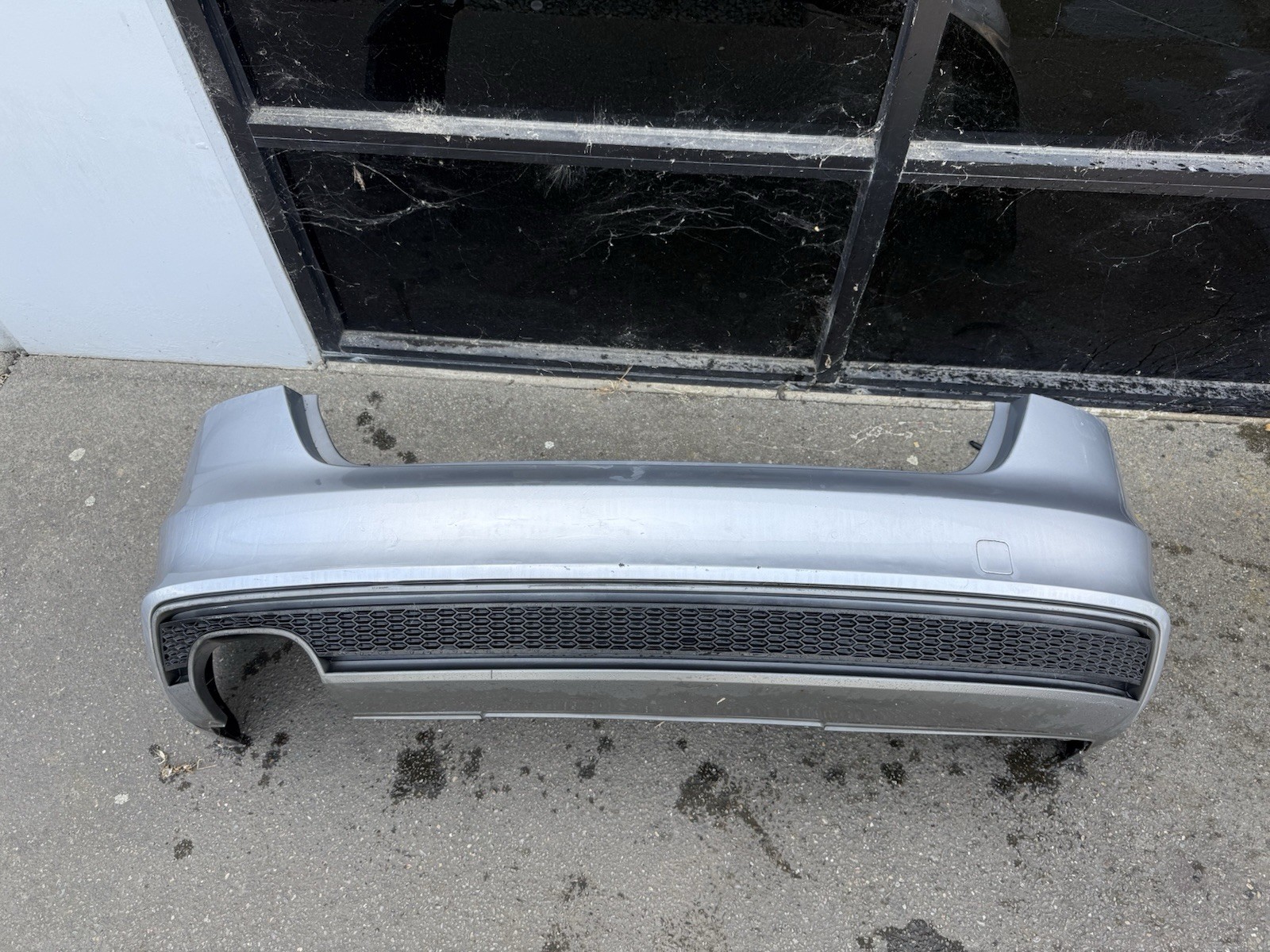2013-2016 Audi A4 B8.5 Rear Bumper Cover Assembly Silver OEM. SH 