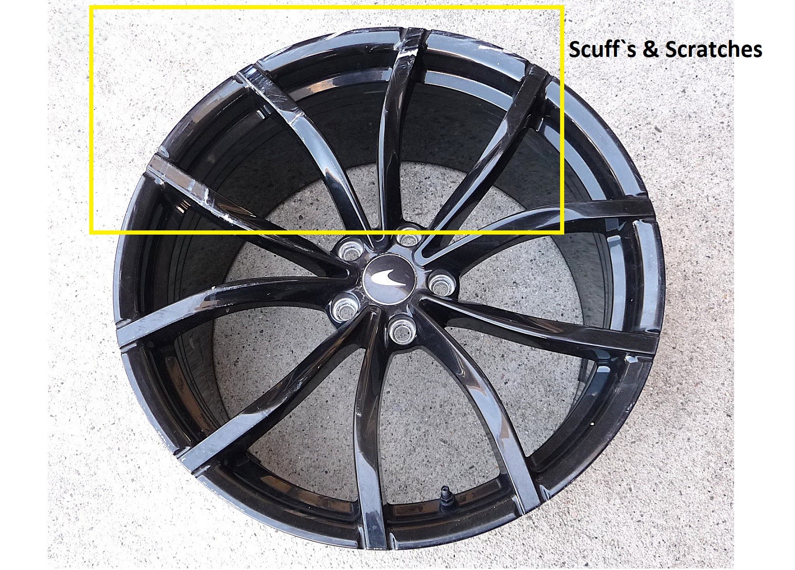 2022-2025 McLaren ET49 Artura 20X10.5J Rear Rim Wheel 20