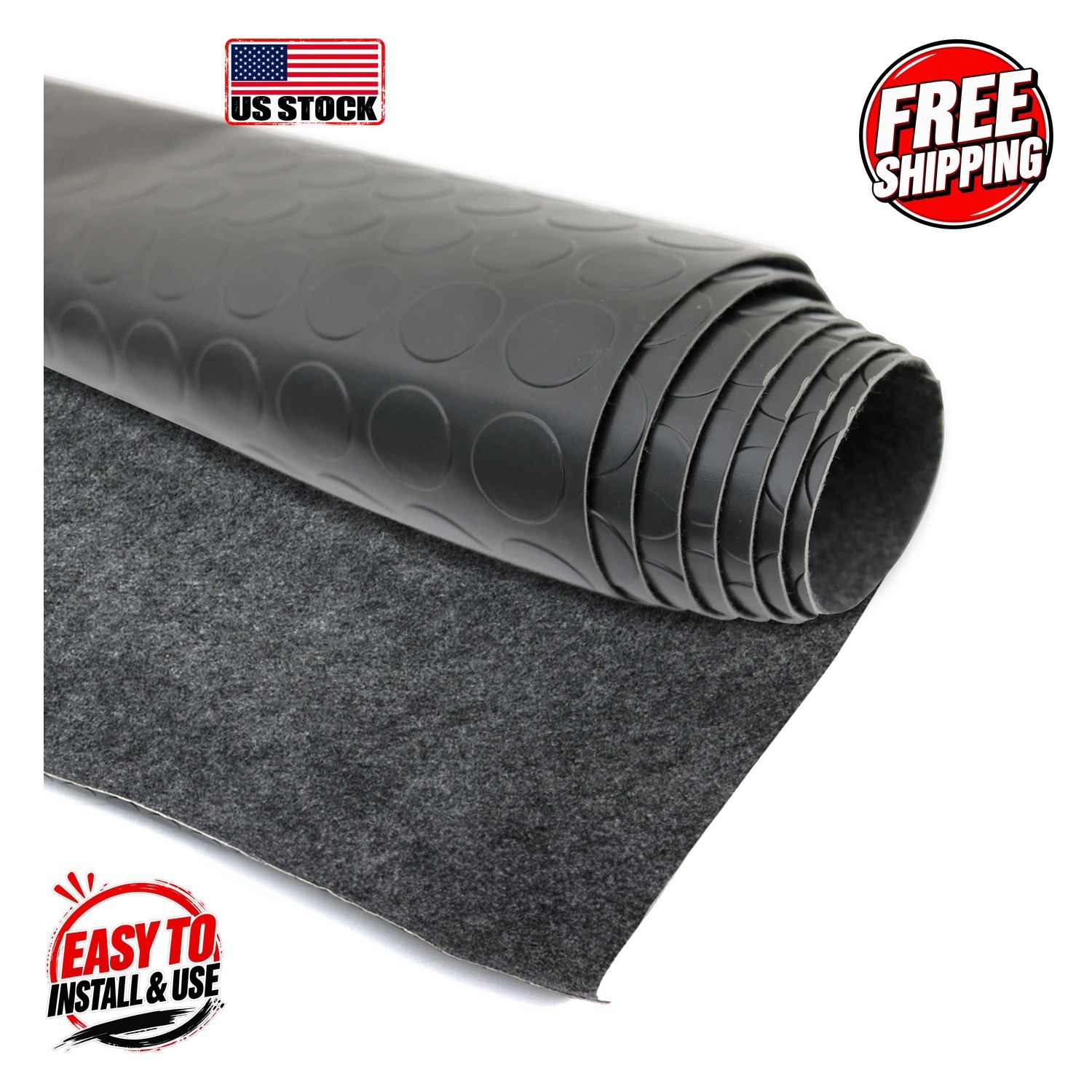 Floor Matting 2*3m Peny Style (Black)