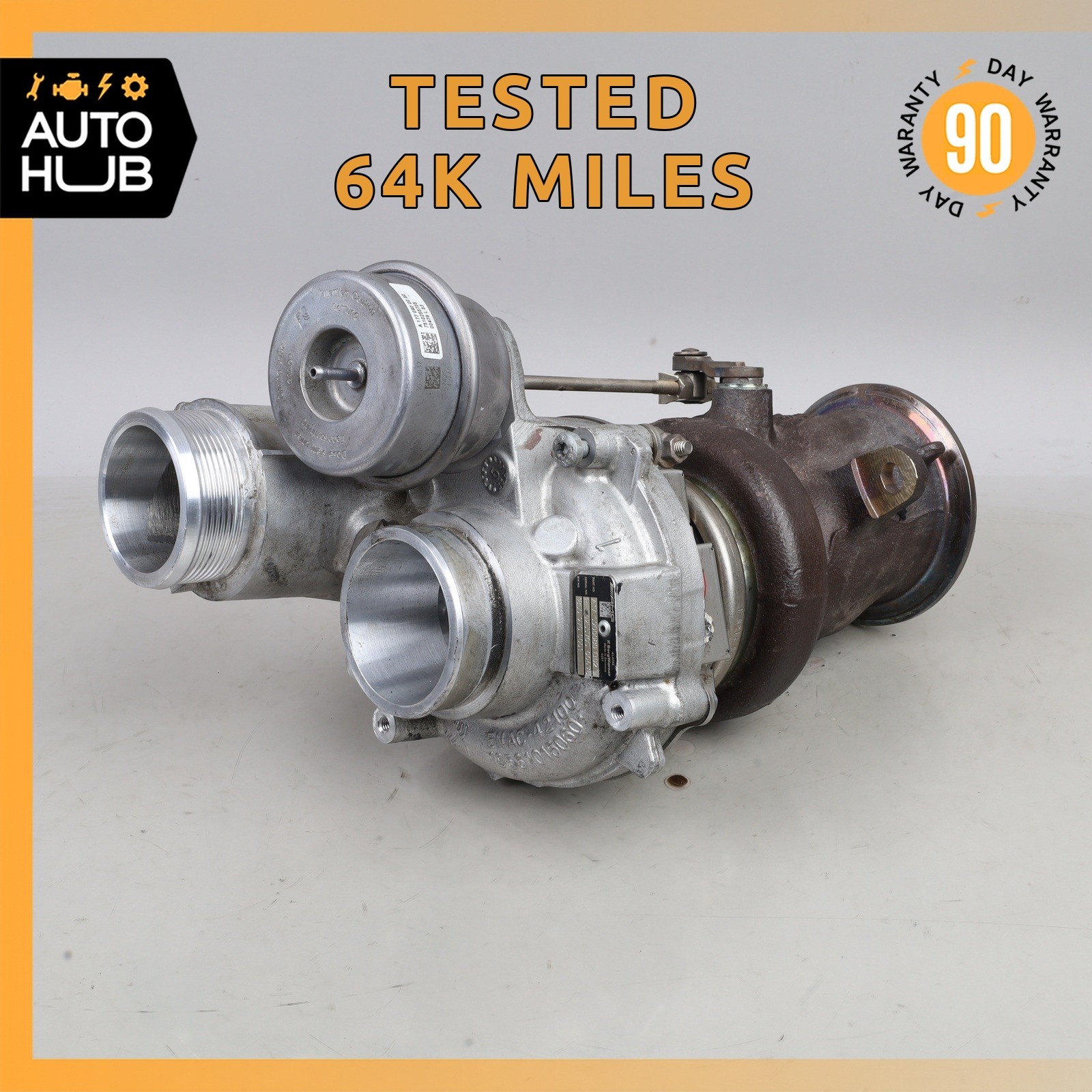 15-23 Mercedes W205 C63 GLC63 AMG M177 / DB11 Vantage V8 Turbocharger OEM 64k 15-23 Mercedes W205 C63 GLC63 AMG M177 / DB11 Vantage V8 Turbocharger OEM 64k