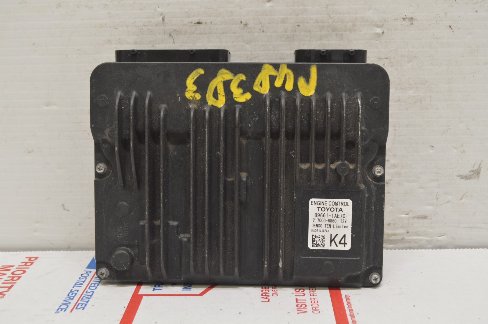 2021-2023 Toyota Corolla 2.0L 89661-1AE70 Engine Control Module Unit Ecm K76 043 2021-2023 Toyota Corolla 2.0L 89661-1AE70 Engine Control Module Unit Ecm K76 043