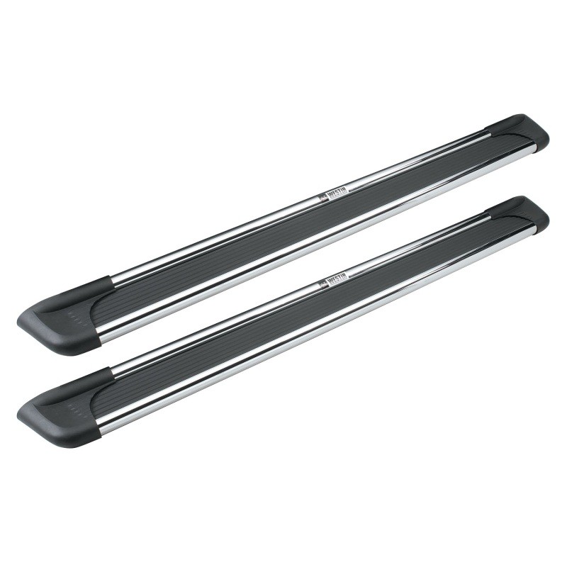 Westin Sure-Grip Aluminum Running Boards 72 in - Polishedn - Universal Westin Sure-Grip Aluminum Running Boards 72 in - Polishedn - Universal