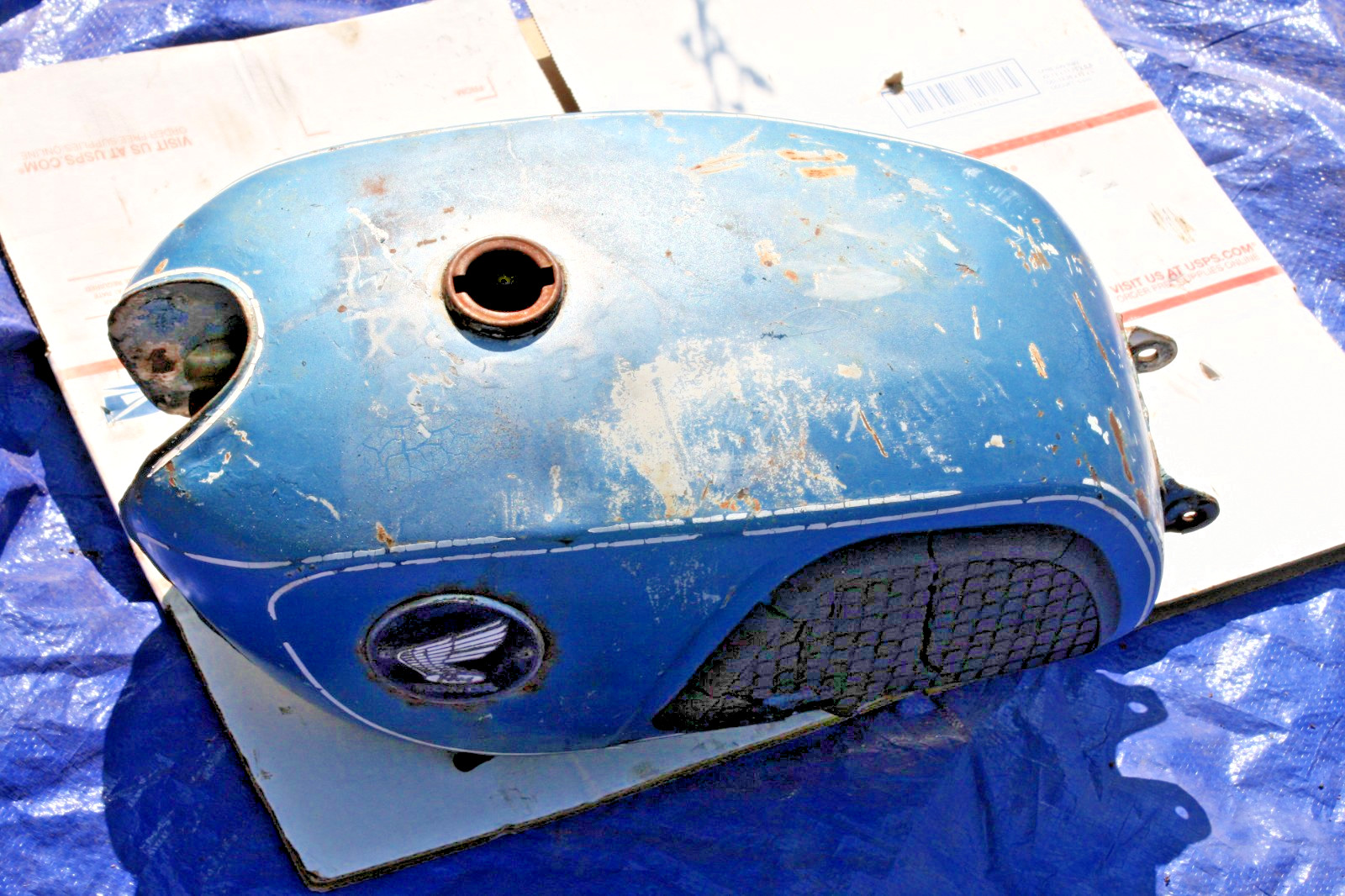 1966-67 HONDA CL 160 OEM GAS TANK (SEE BELOW) 1966-67 HONDA CL 160 OEM GAS TANK (SEE BELOW)