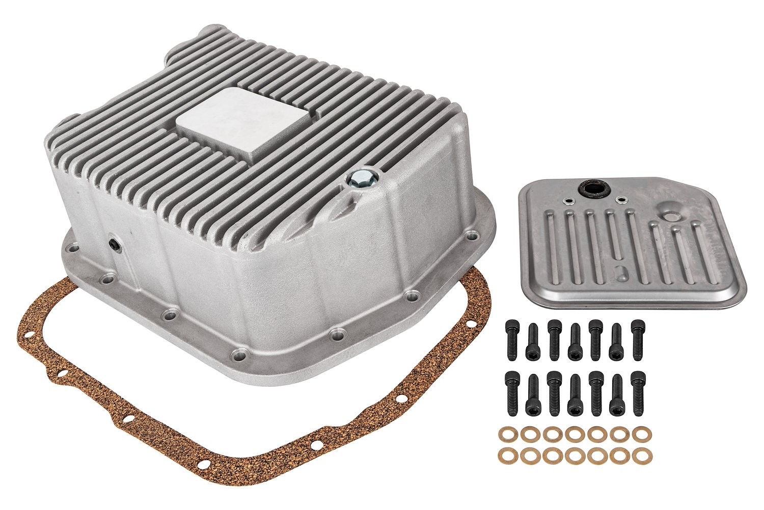 JEGS Cast Aluminum Transmission Pan for 1994-2007 Dodge/RAM 2500, 3500 w/5.9L