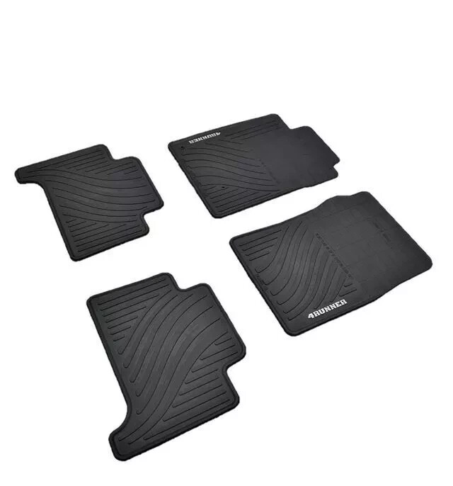 03-09 4RUNNER ALL WEATHER RUBBER FLOOR MATS 4PC SET GENUINE PT908-89090-20