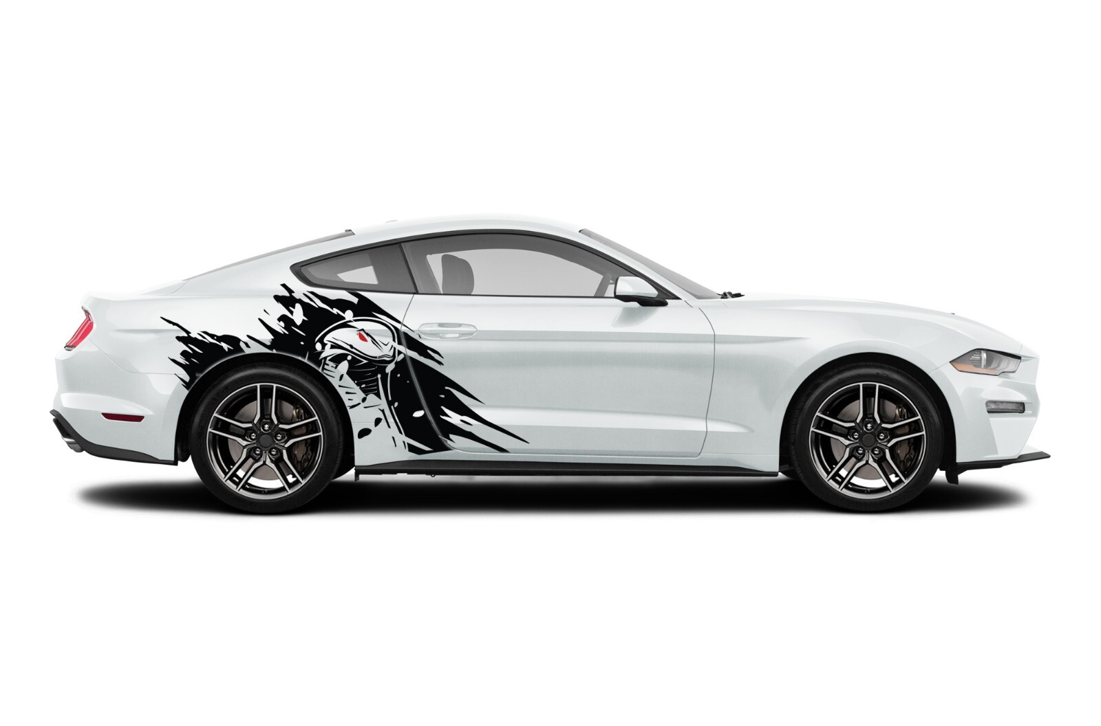 Cobra Decal For Ford Mustang Sticker Graphic Stripe Kit EcoBoost Mach GT