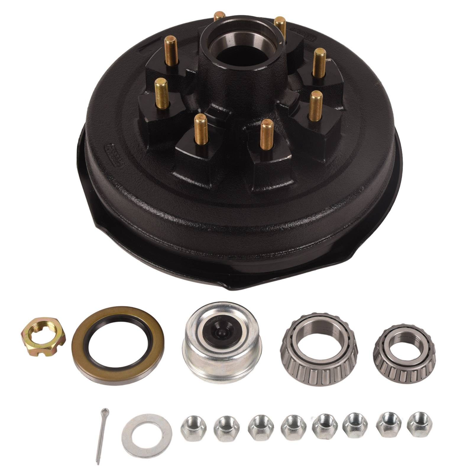 8 on 6.5 Trailer Hub Drum with 12\