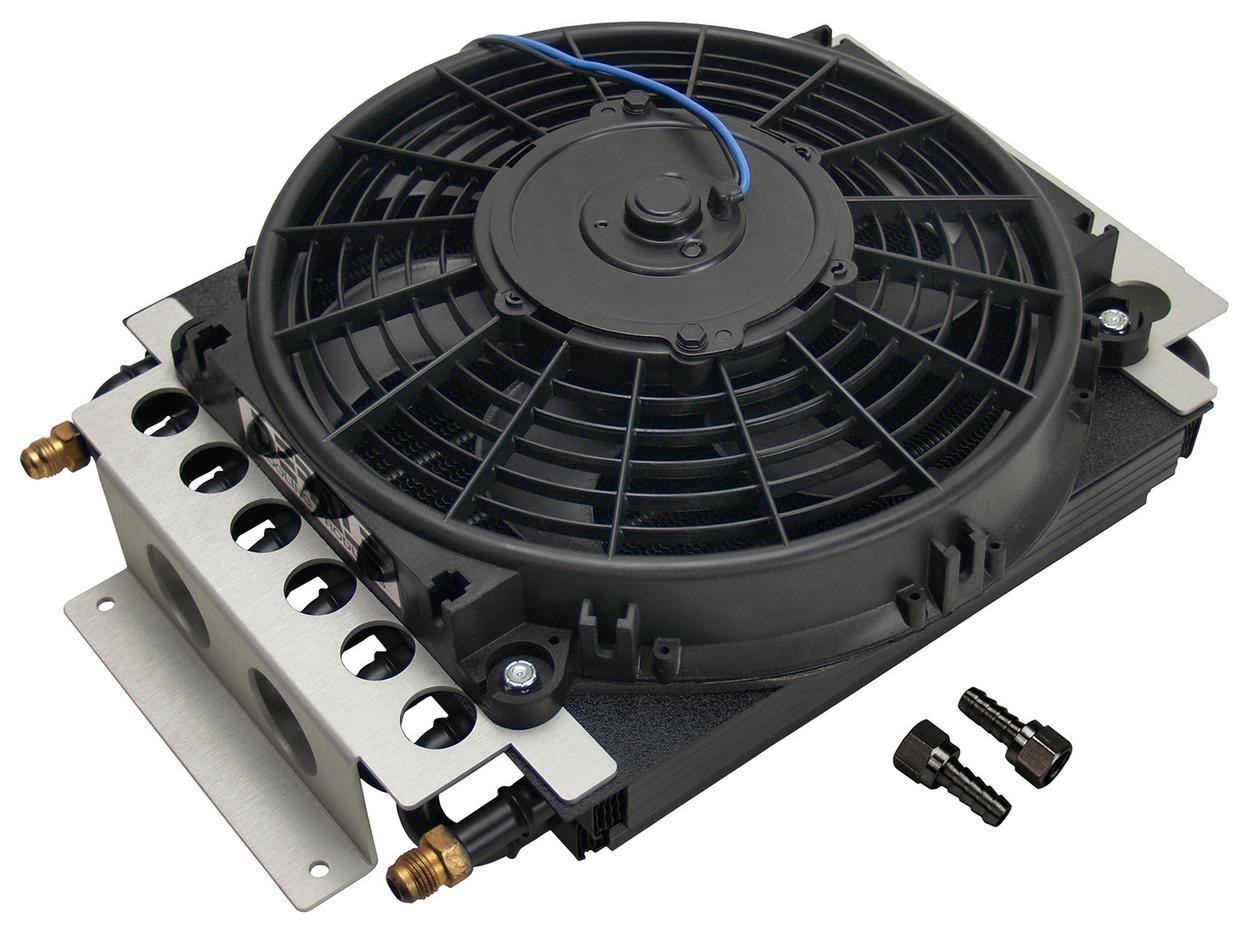 Derale 13700 Engine Oil and Automatic Transmission Oil Cooler 16 Pass Electra-Co