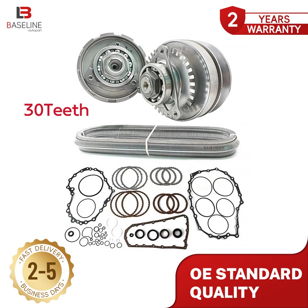 Fit NISSAN RE0F10E JF017E CVT Transmission Master Rebuild Kit W/Chain Belt 30T