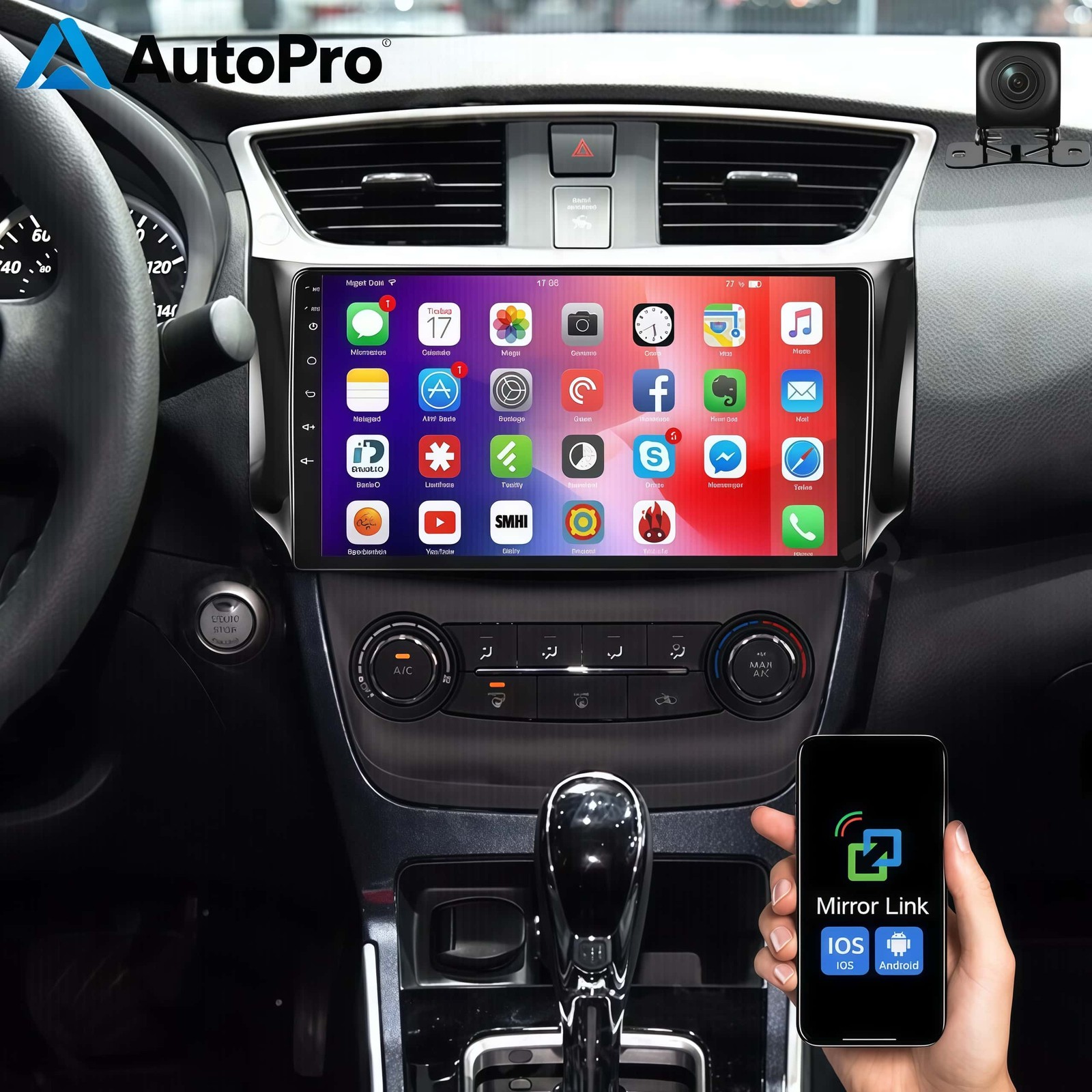 APPLE CARPLAY FOR 2013-2018 NISSAN SENTRA SYLPHY 10.1