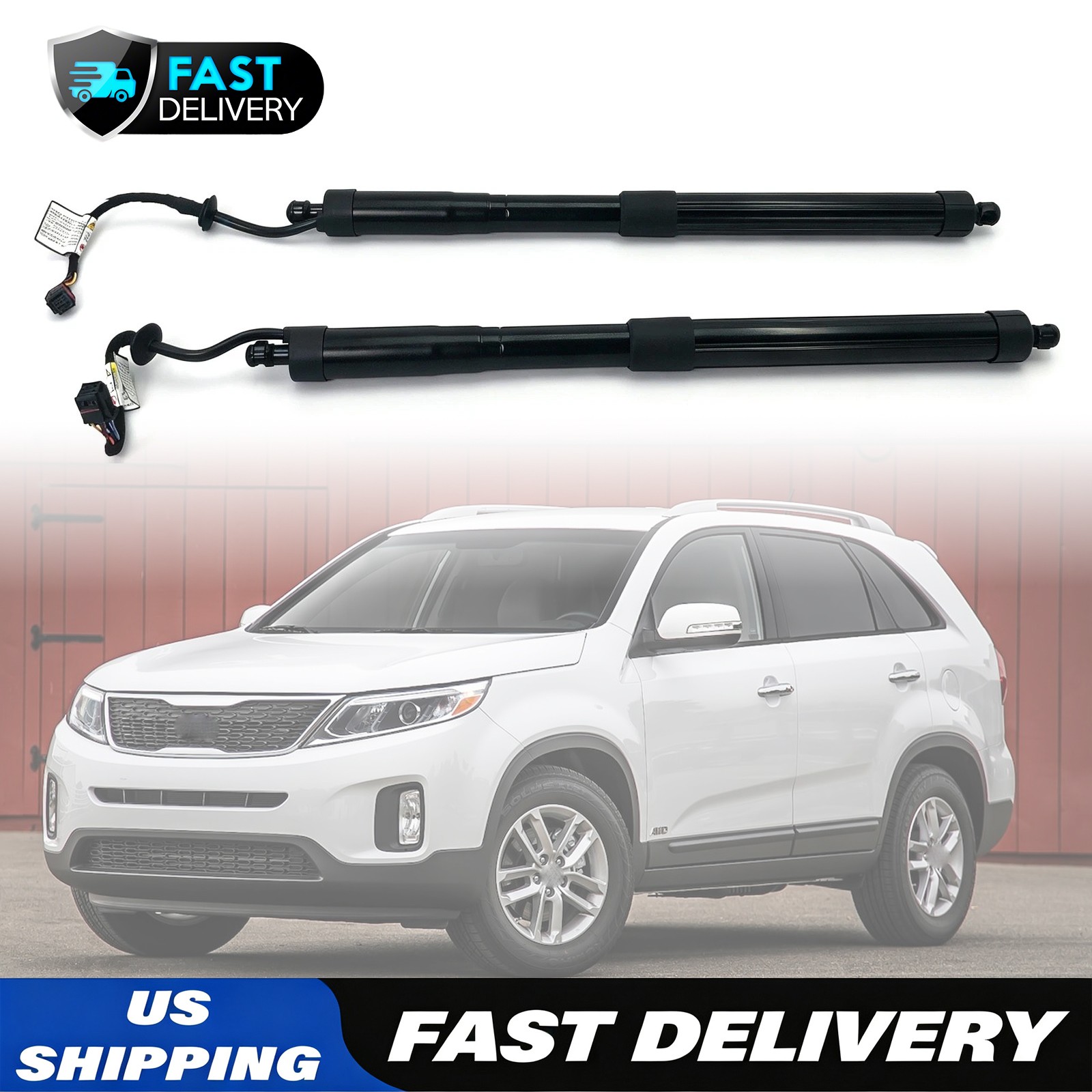 For 2013-2015 Kia Sorento Left & Right Electric Power Liftgate Strut 81770-1U500